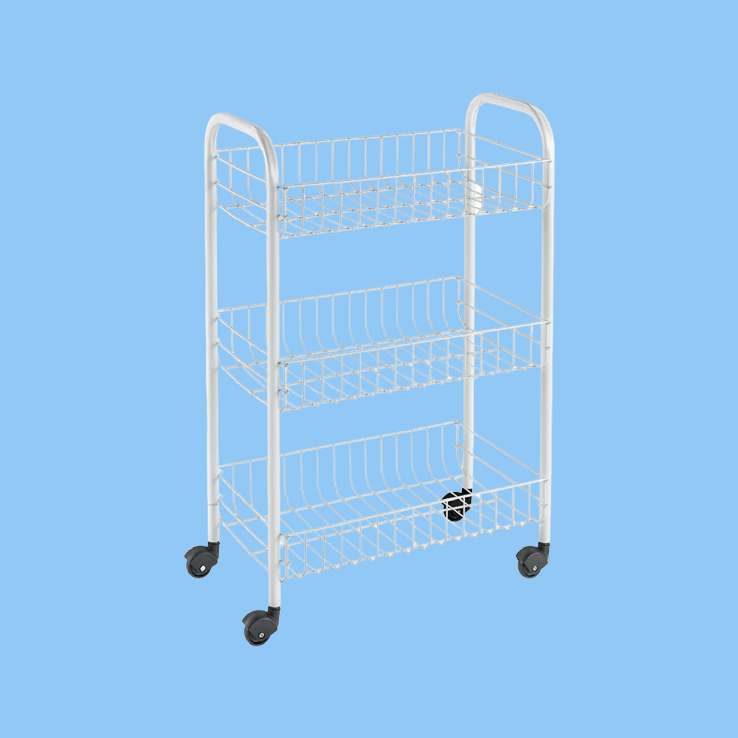 Heena's Haven Siena 3 Tier Rolling Cart - Heena's Haven