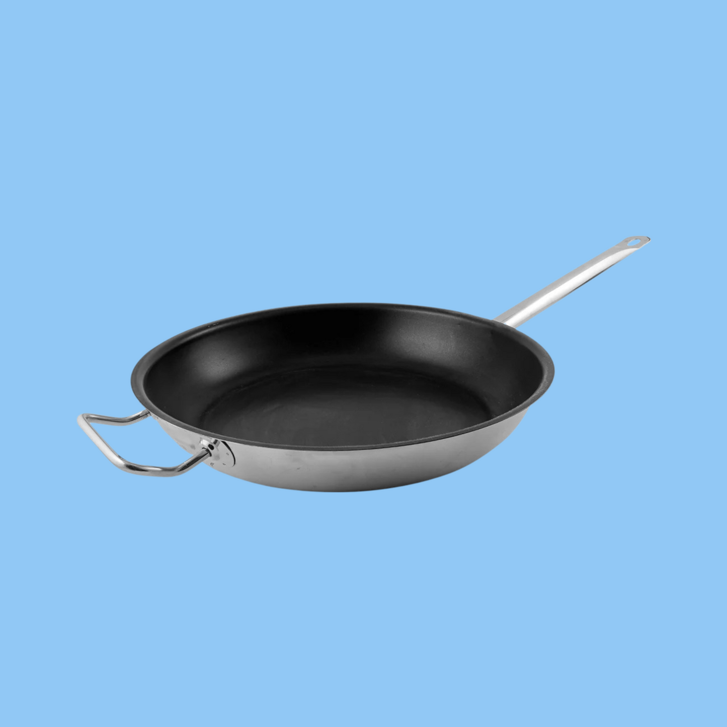 Heena's Haven Non-Stick Stainless Steel Frying Pan with Double Handles - Heena's Haven
