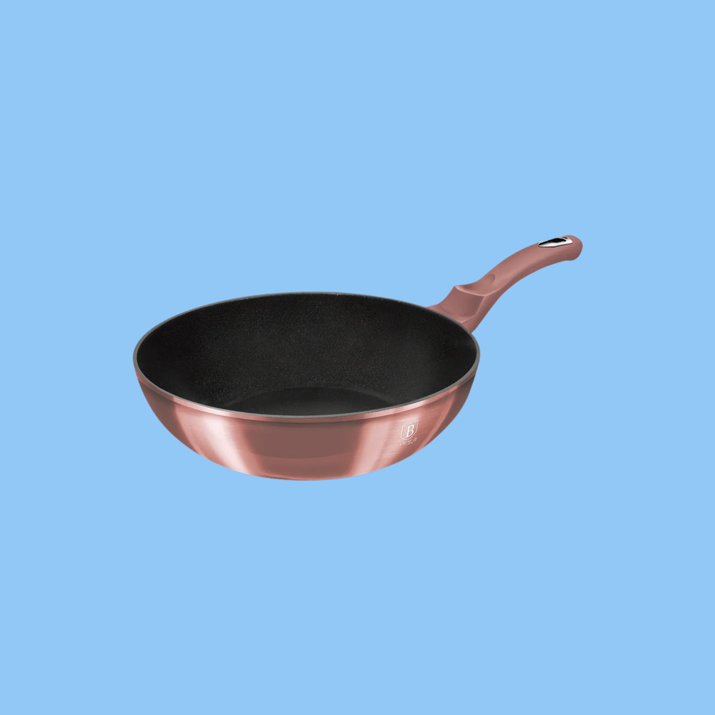Heena's Haven Wok 28 cm with Protector I-Rose Collection - Heena's Haven