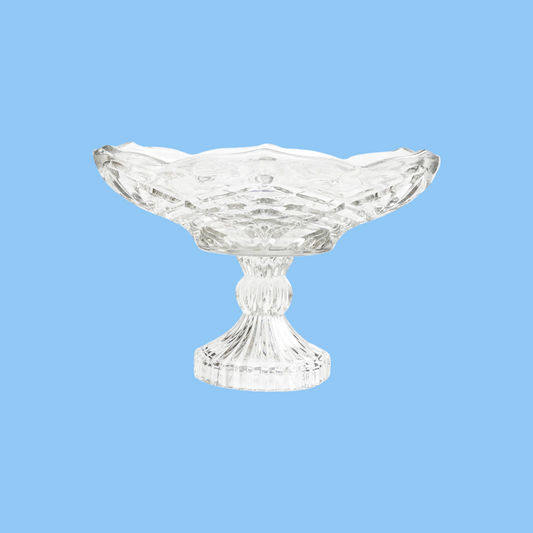 Heena's Haven Capitone Glass Fruit Bowl 30 cm