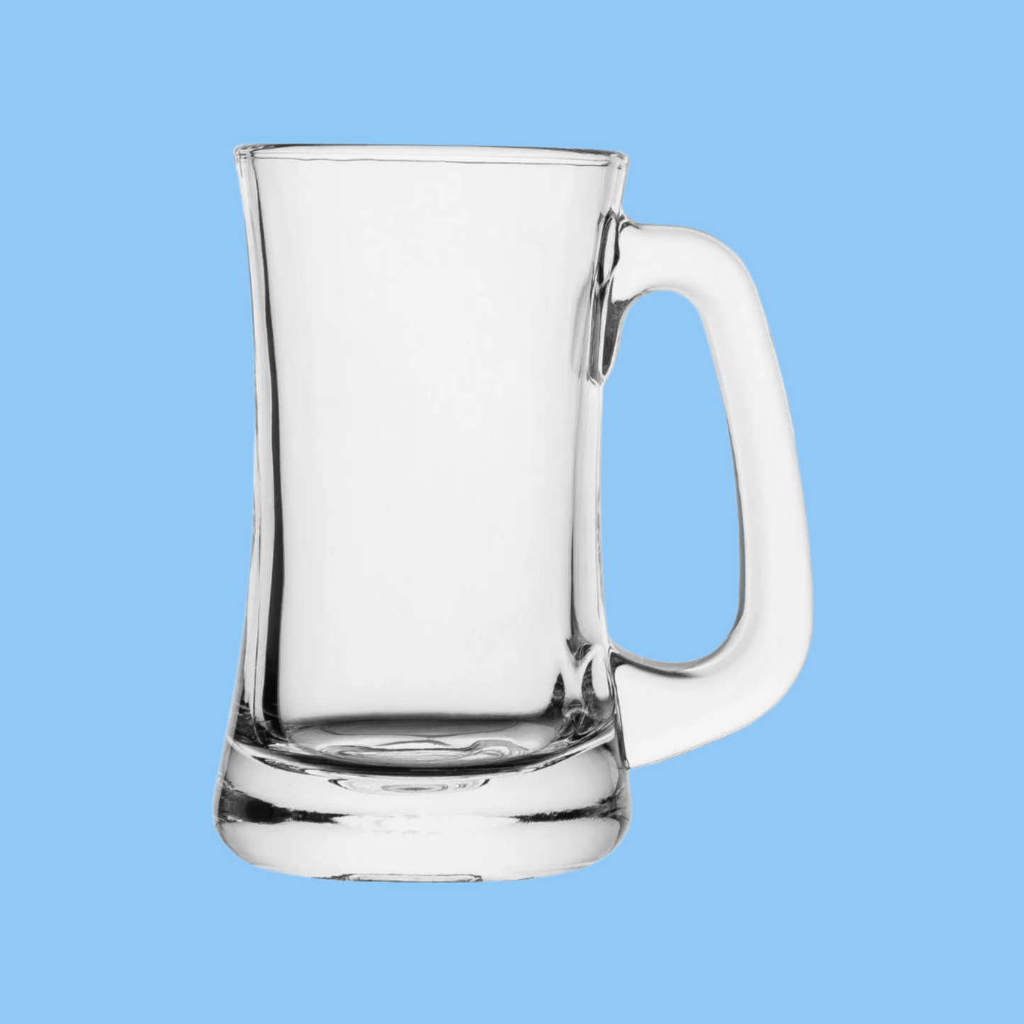 Heena's Haven 6 Pieces Glass Mug 375 ml Set
