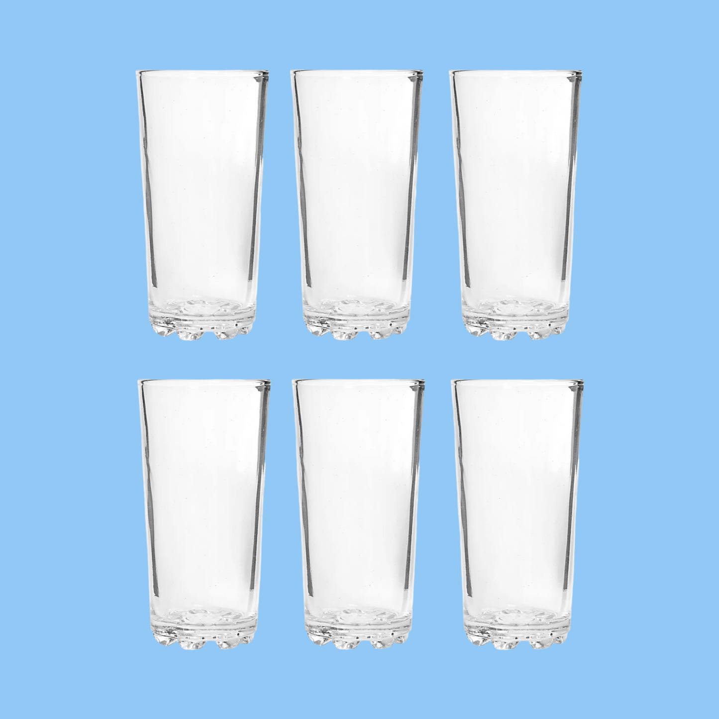 Heena's Haven 6 Piece Tandra Glass Set 220 ml
