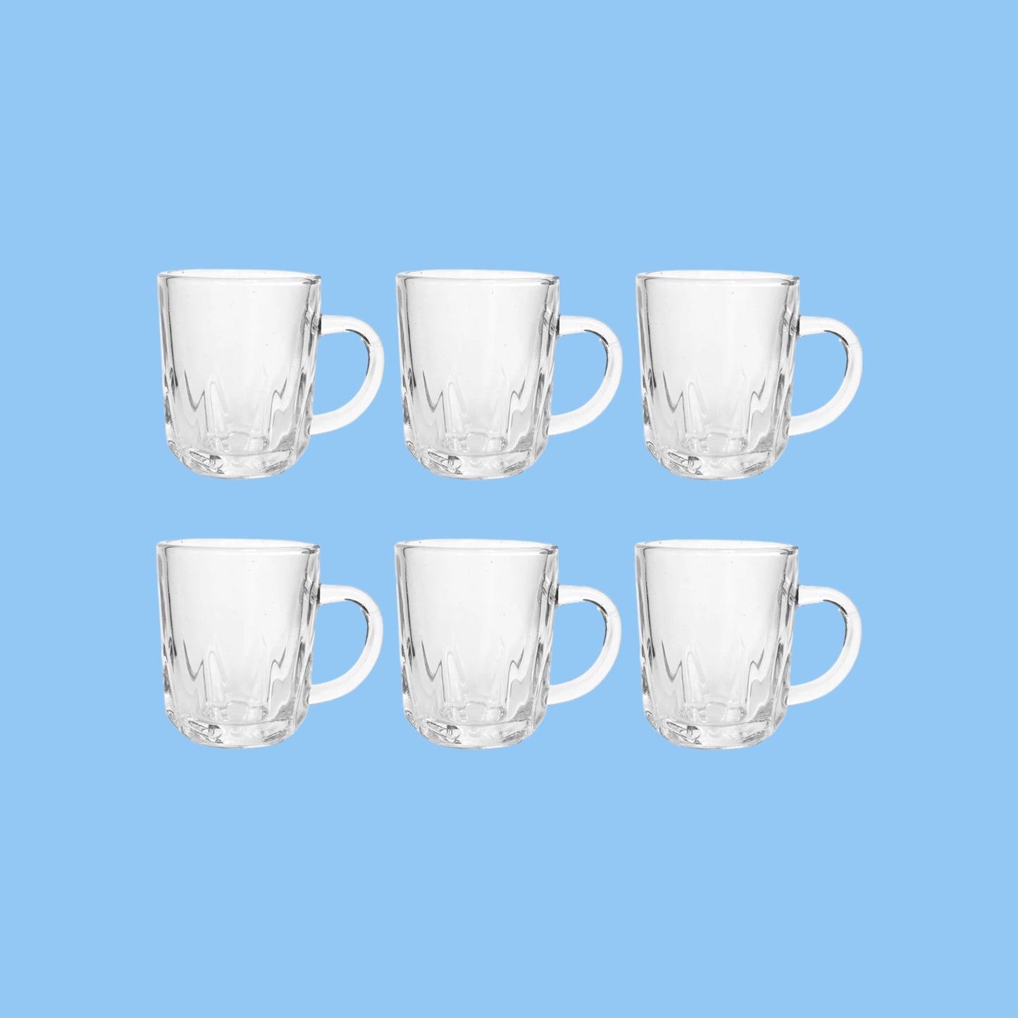 Heena's Haven 6 Piece Monto Mug Coffee 70 ml