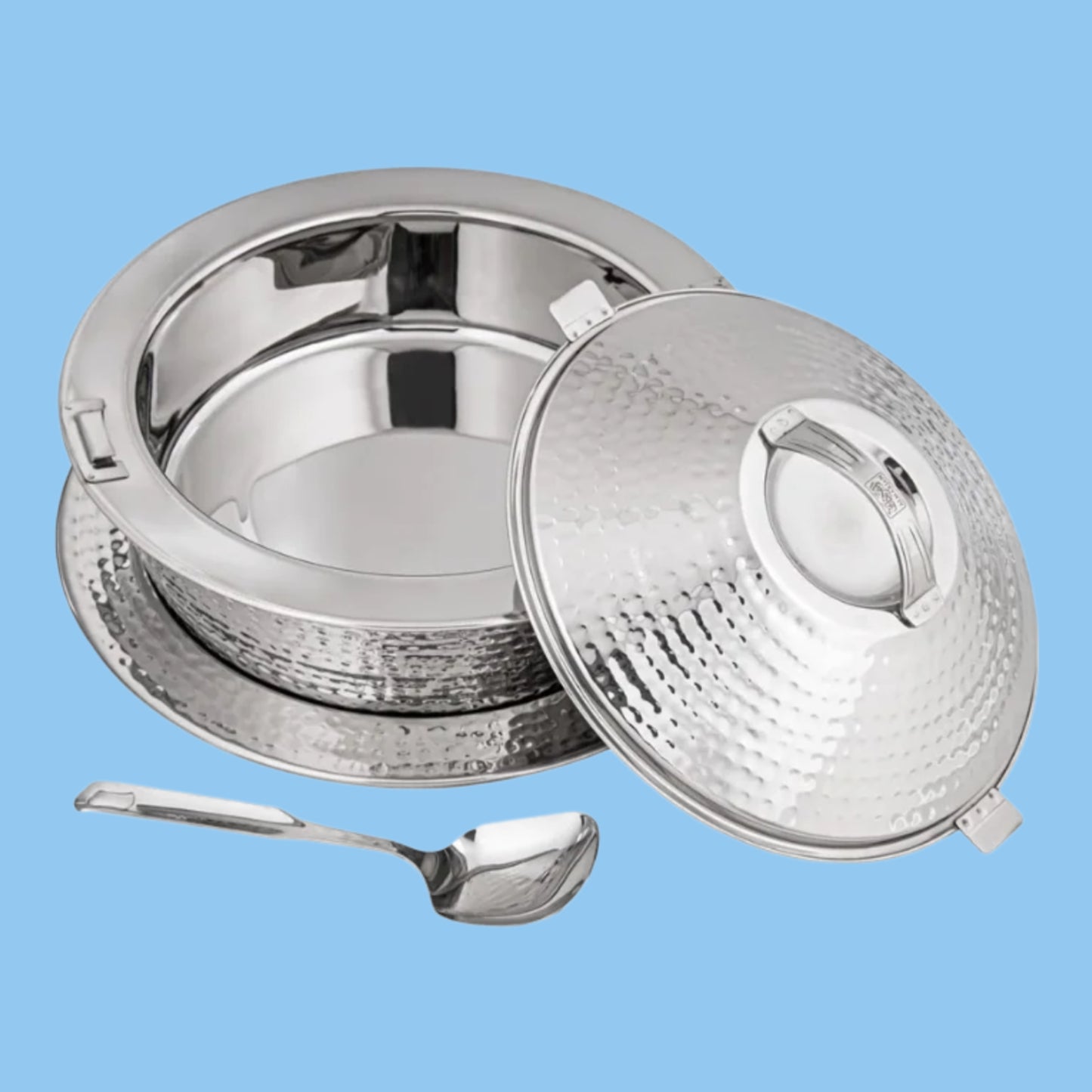 Heena's Haven 30 CM Stainless Steel Hot Pot