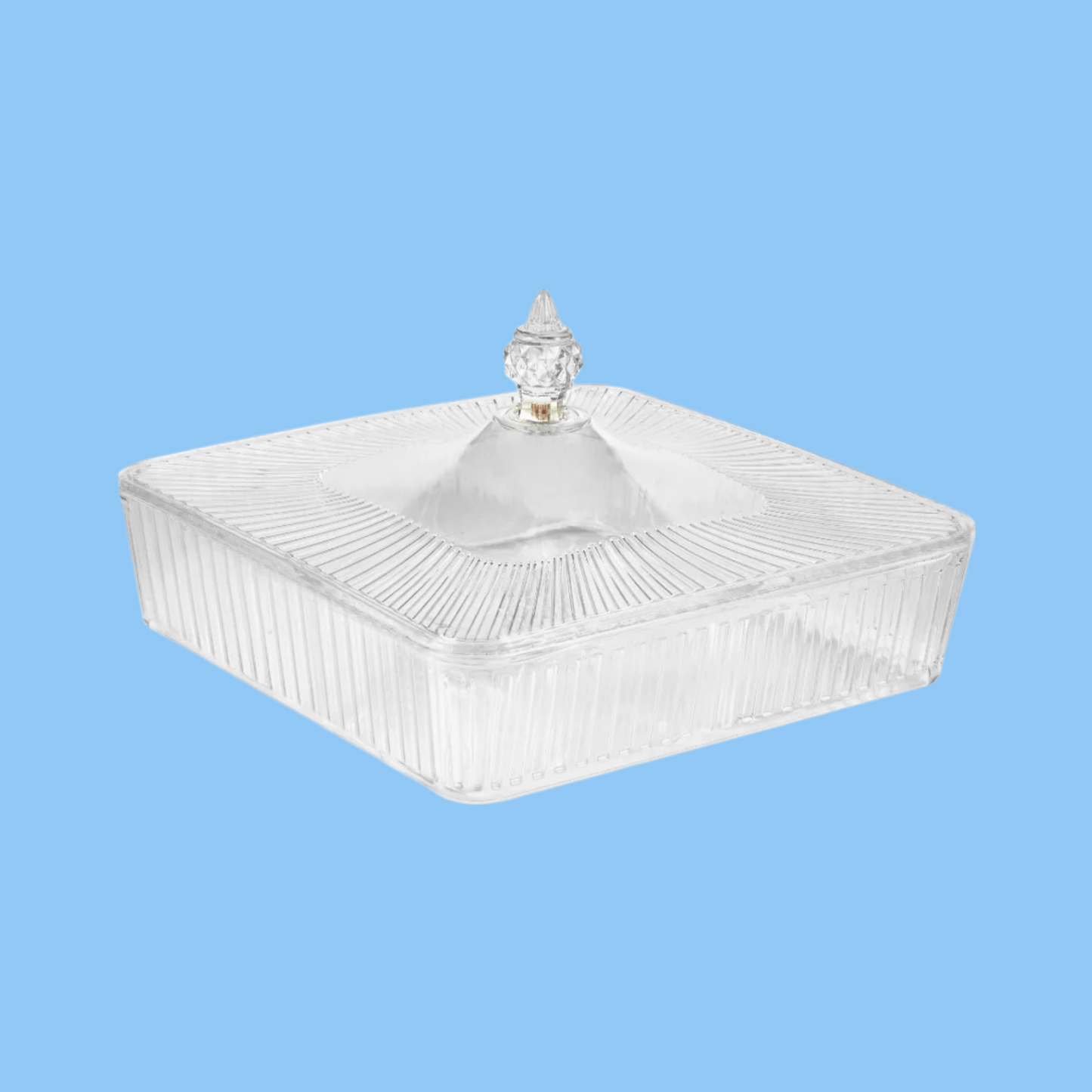 Heena's Haven Square Acrylic Candy Box Set 27.3 cm x 7cm