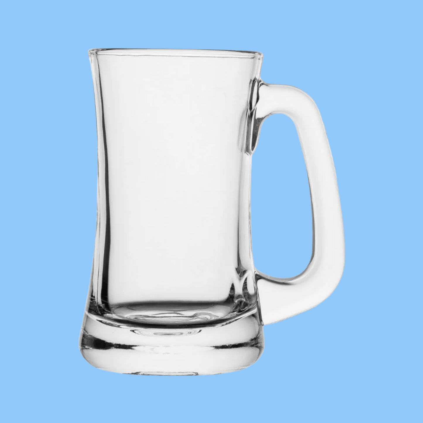 Heena's Haven 6 Pieces Glass Mug 375 ml Set