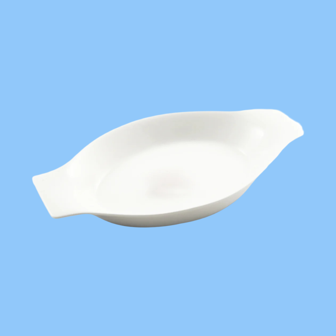Heena's Haven Ivory Porcelain Banana Plate 14