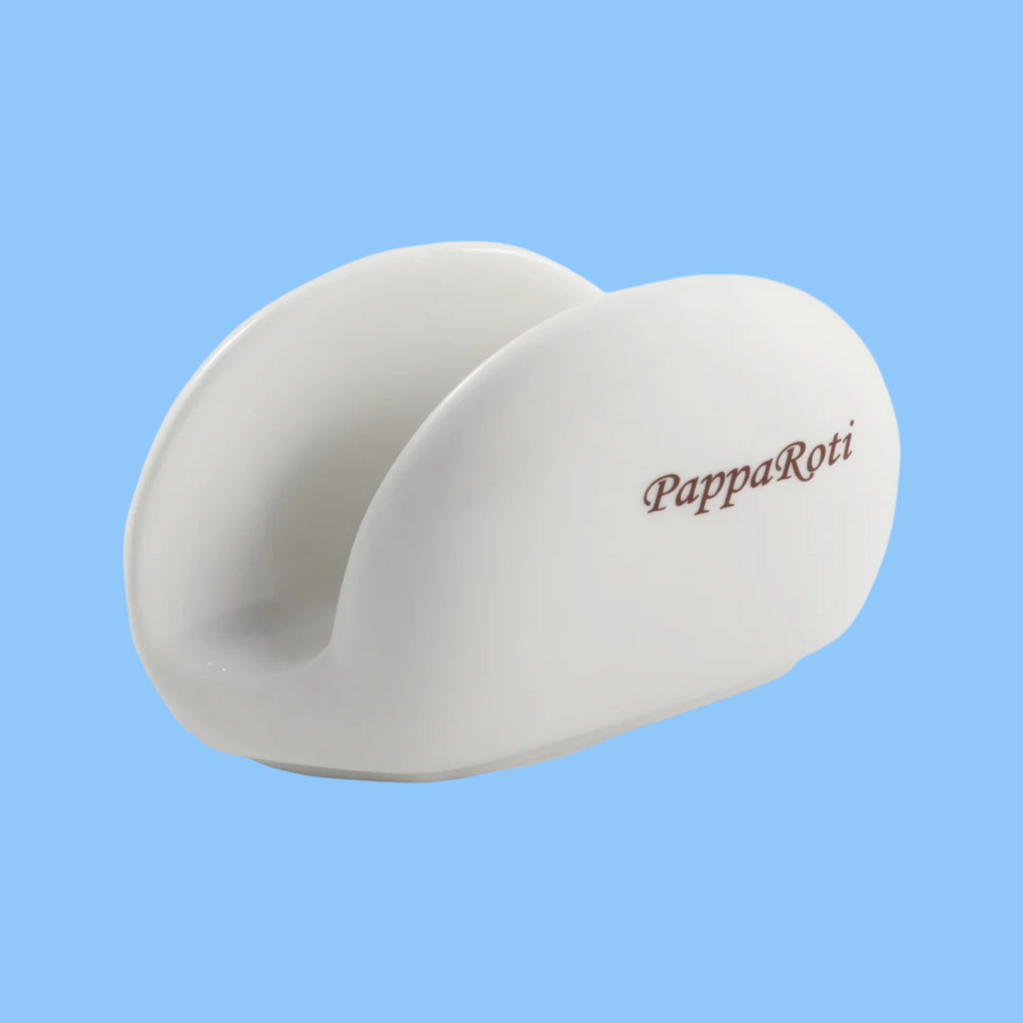 Heena's Haven Ivory Porcelain Napkin Holder Two Logo