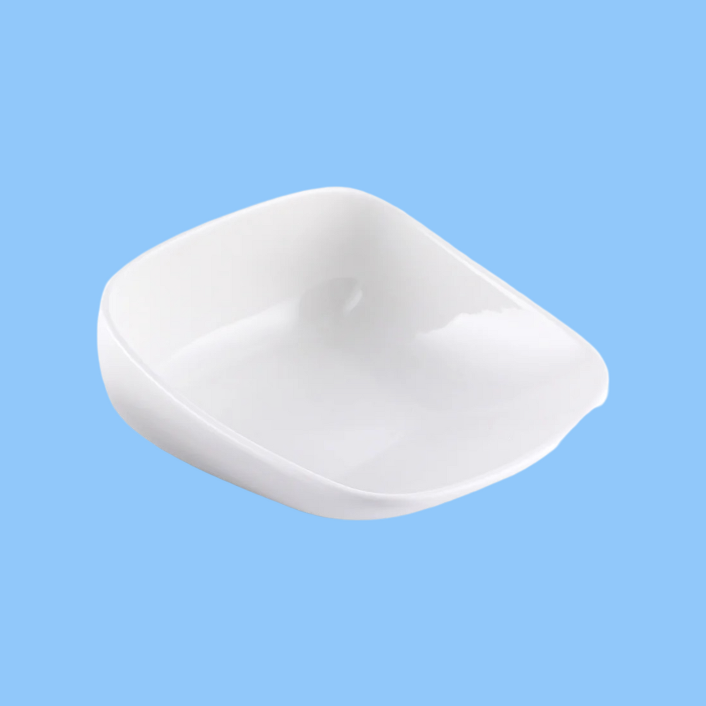 Heena's Haven Ivory Porcelain Square Slide Bowl 15 cm