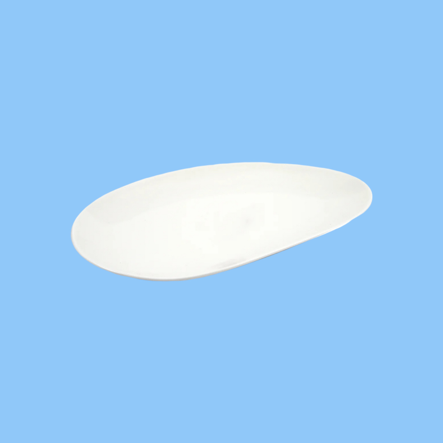 Heena's Haven Ivory Porcelain Medium Oval platter