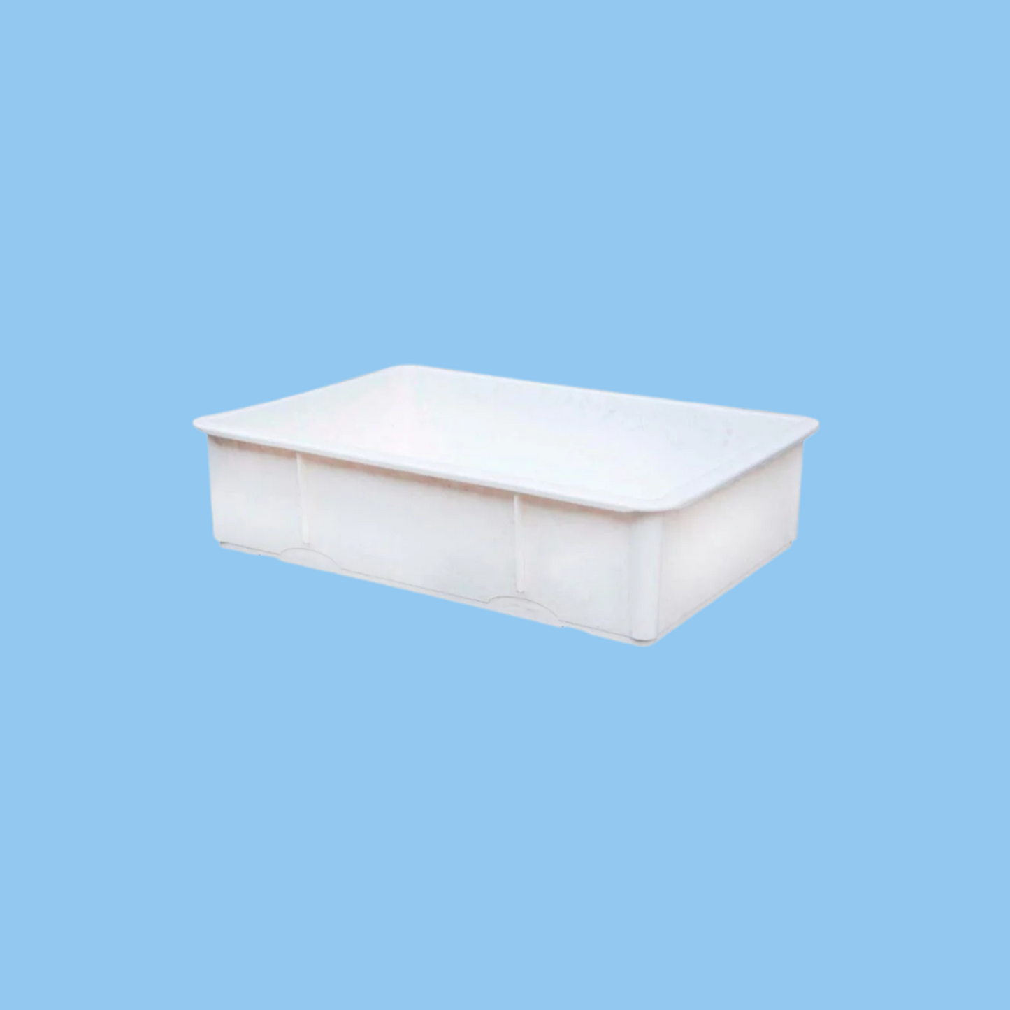 Heena's Haven Plastic Large Dough Storage Box 36 Liter White without Lid - Heena's Haven