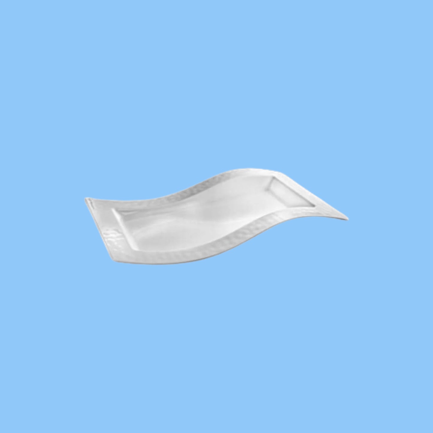 Heena's Haven White Melamine Platter