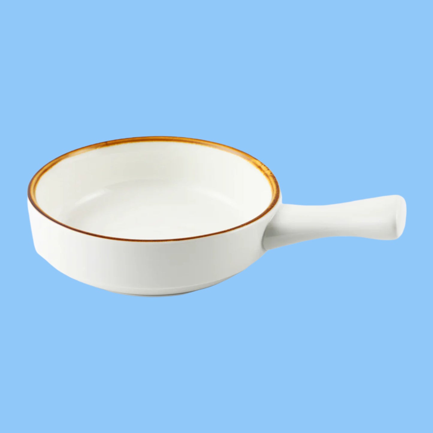 Heena's Haven Mocha Porcelain Serving Pan
