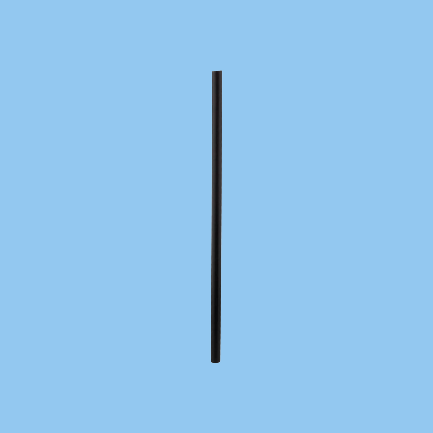 Heena's Haven 8mm Black Straight Straw Wrapped 250 Pieces x 40 Packet - Heena's Haven