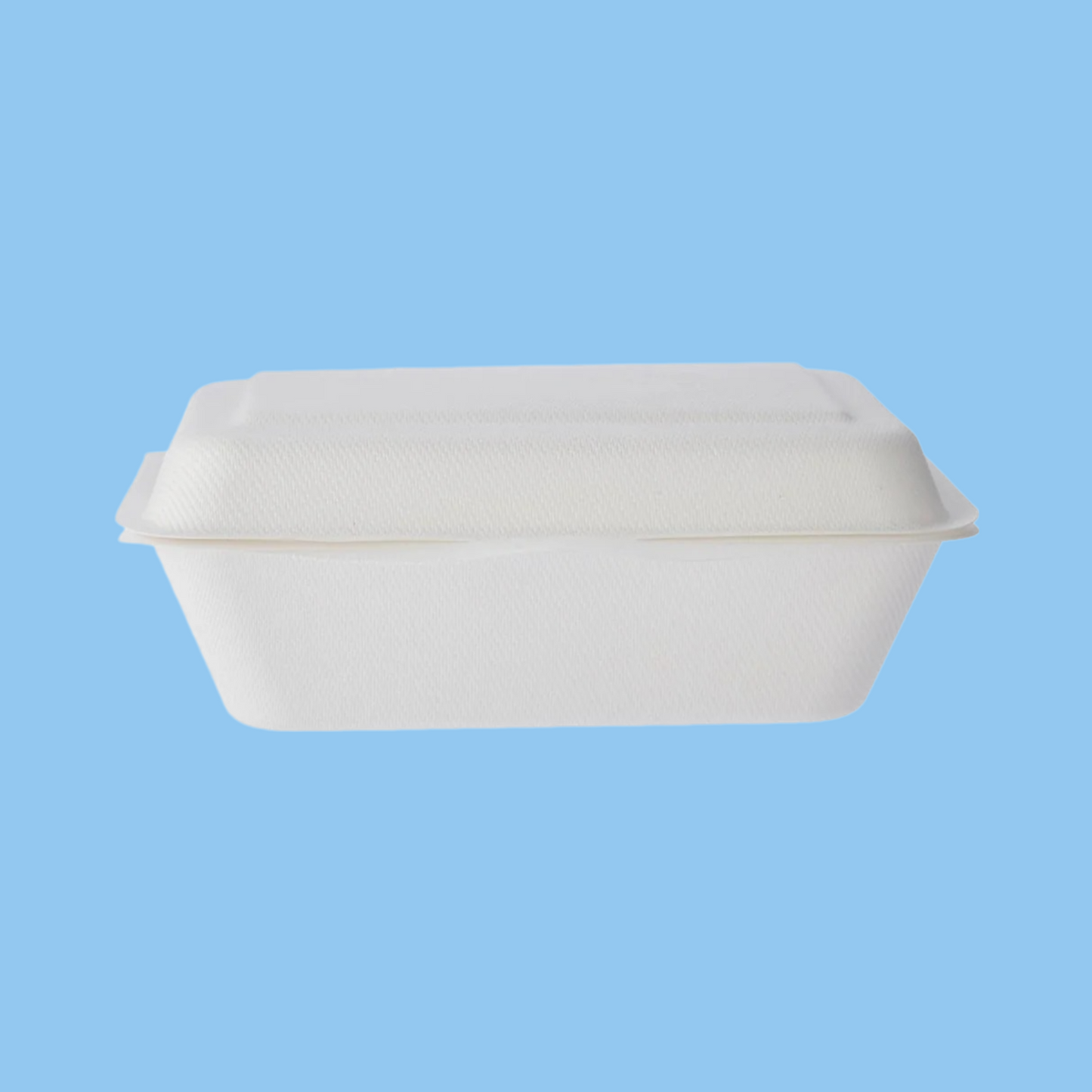 Heena's Haven Bio-Degradable Hinged Container 7x5 Inch 500 Pieces - Heena's Haven