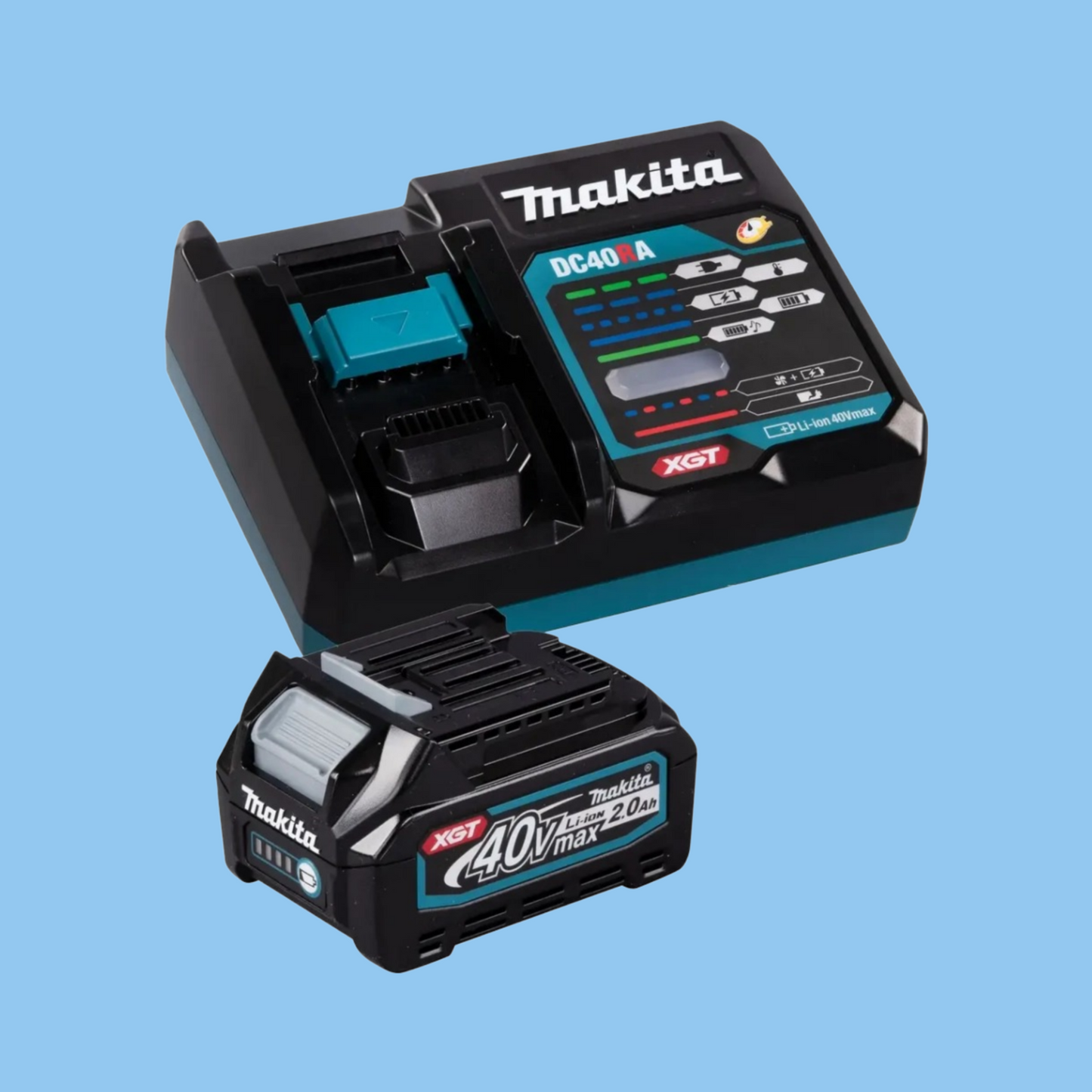 Makita Cordless Dust Blower XGT W/Battery & Charger, AS001GA101 - Heena's Haven
