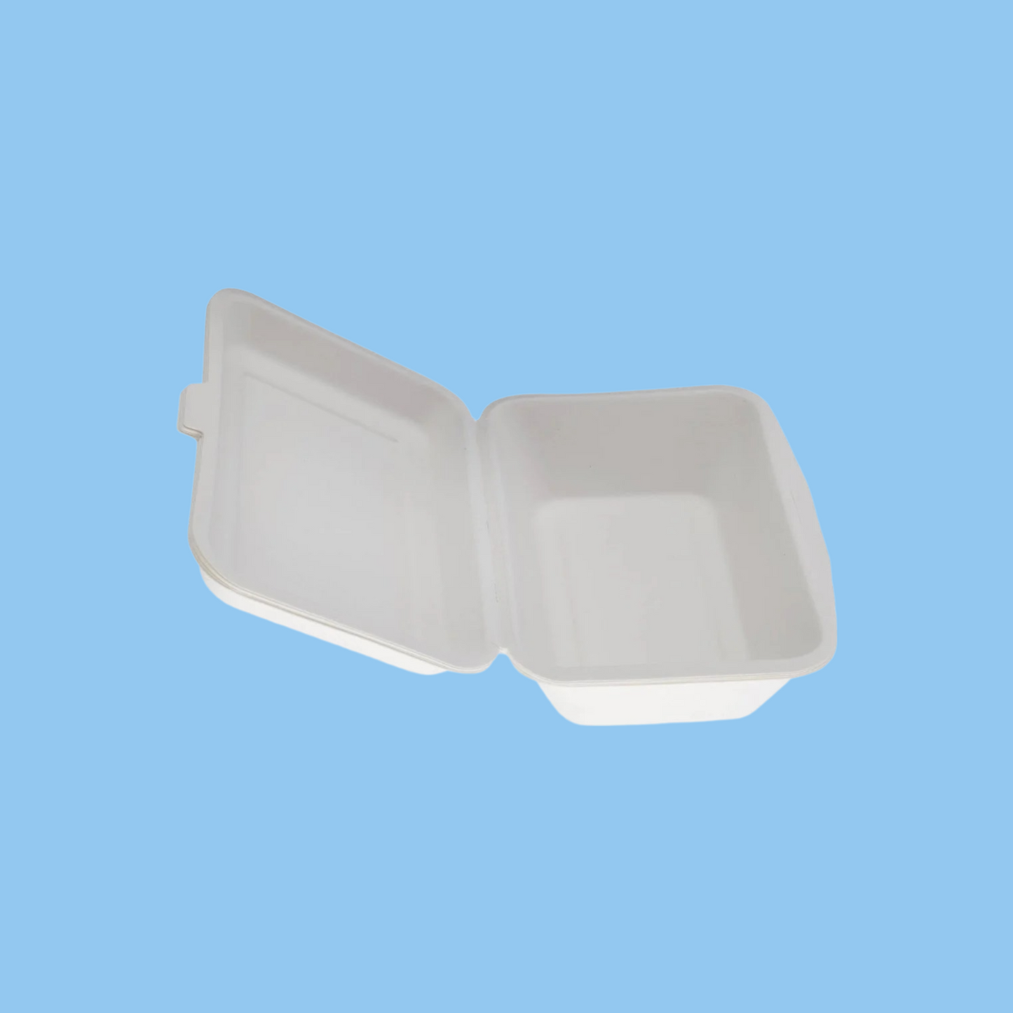 Heena's Haven Bio-Degradable Hinged Container 7x5 Inch 500 Pieces - Heena's Haven