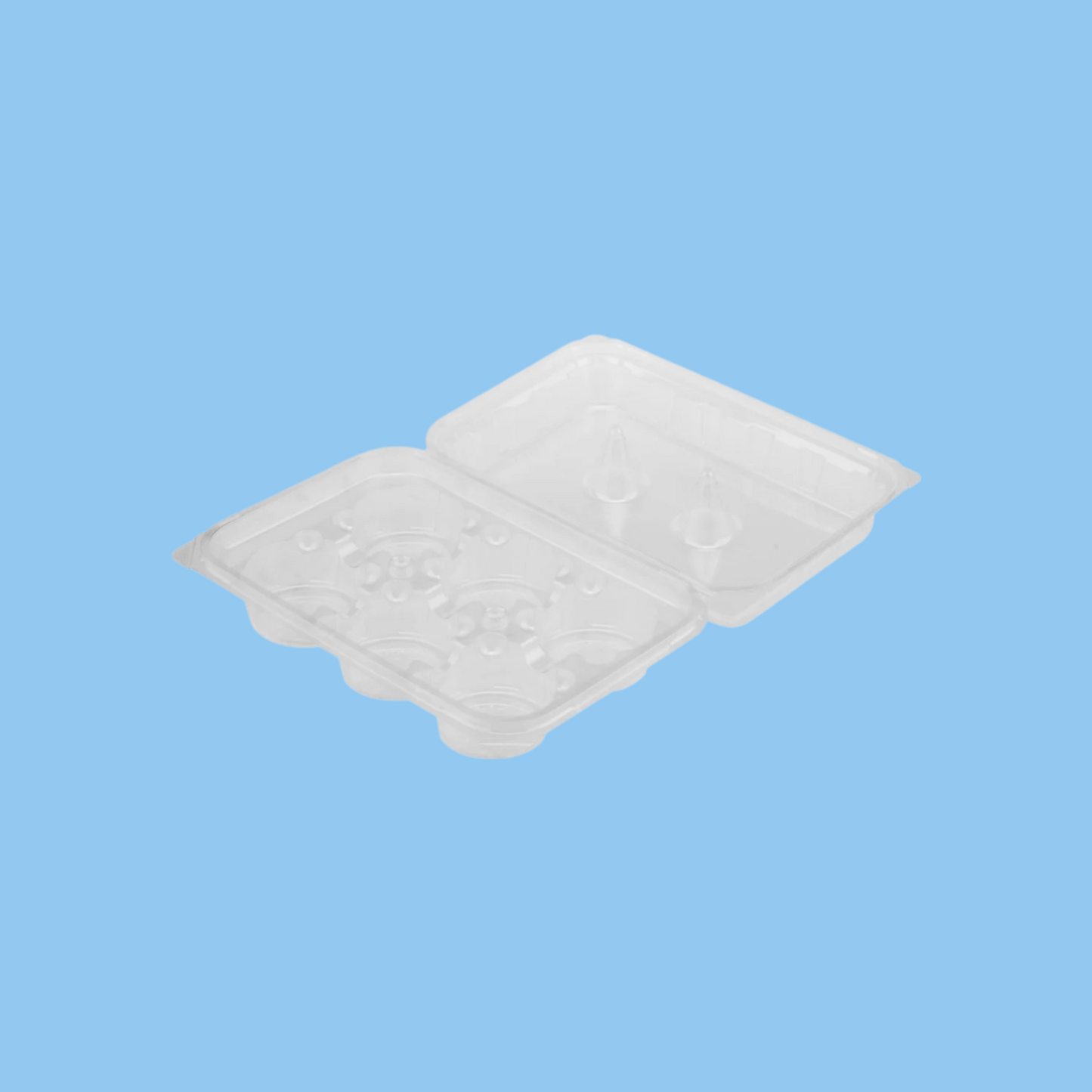 Heena's Haven Clear PET Muffin/ Cupcake Tray 250 Pieces - Heena's Haven