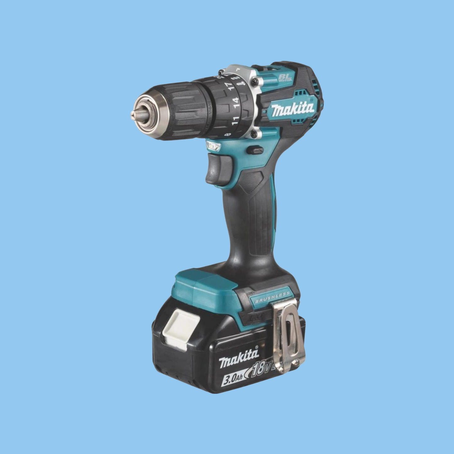 Makita Brushless Cordless Hammer Drill DHP487RFJ-ACE - Heena's Haven