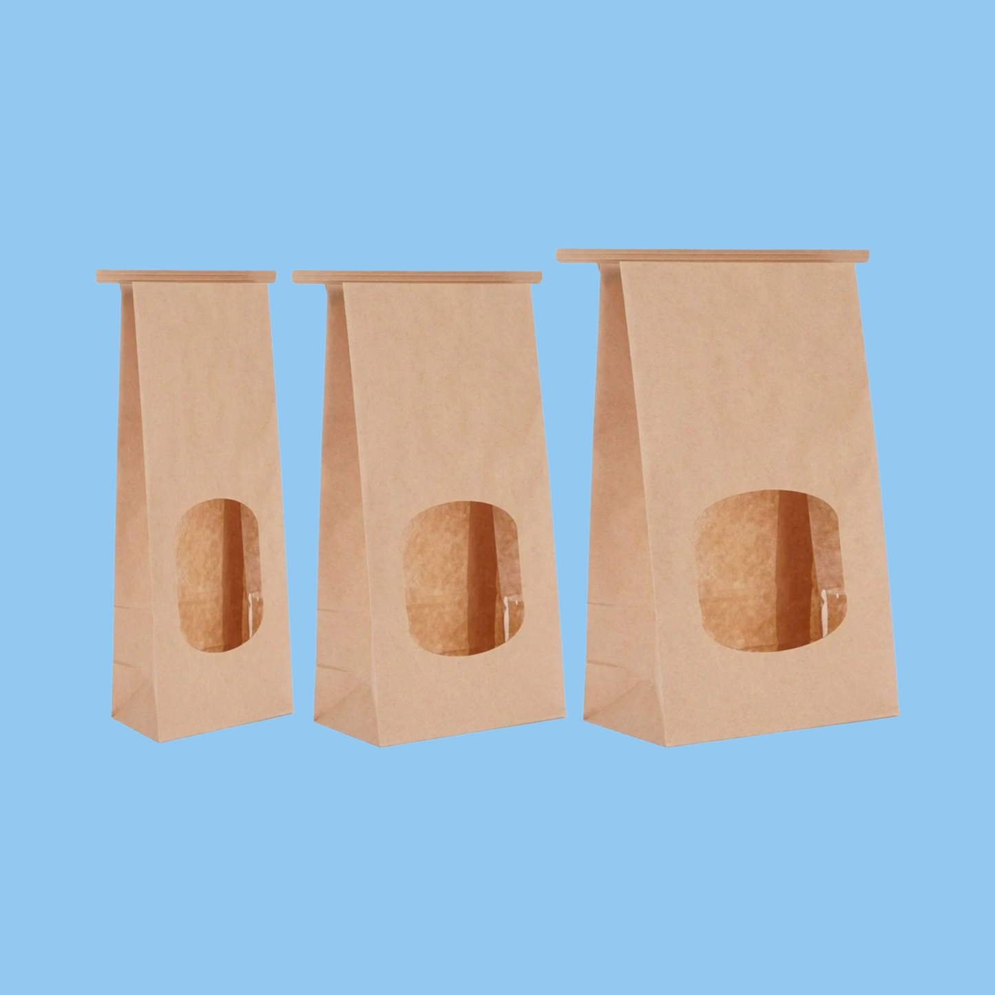 Heena's Haven Tin-Tie Bag With Window 500 Pieces - Heena's Haven