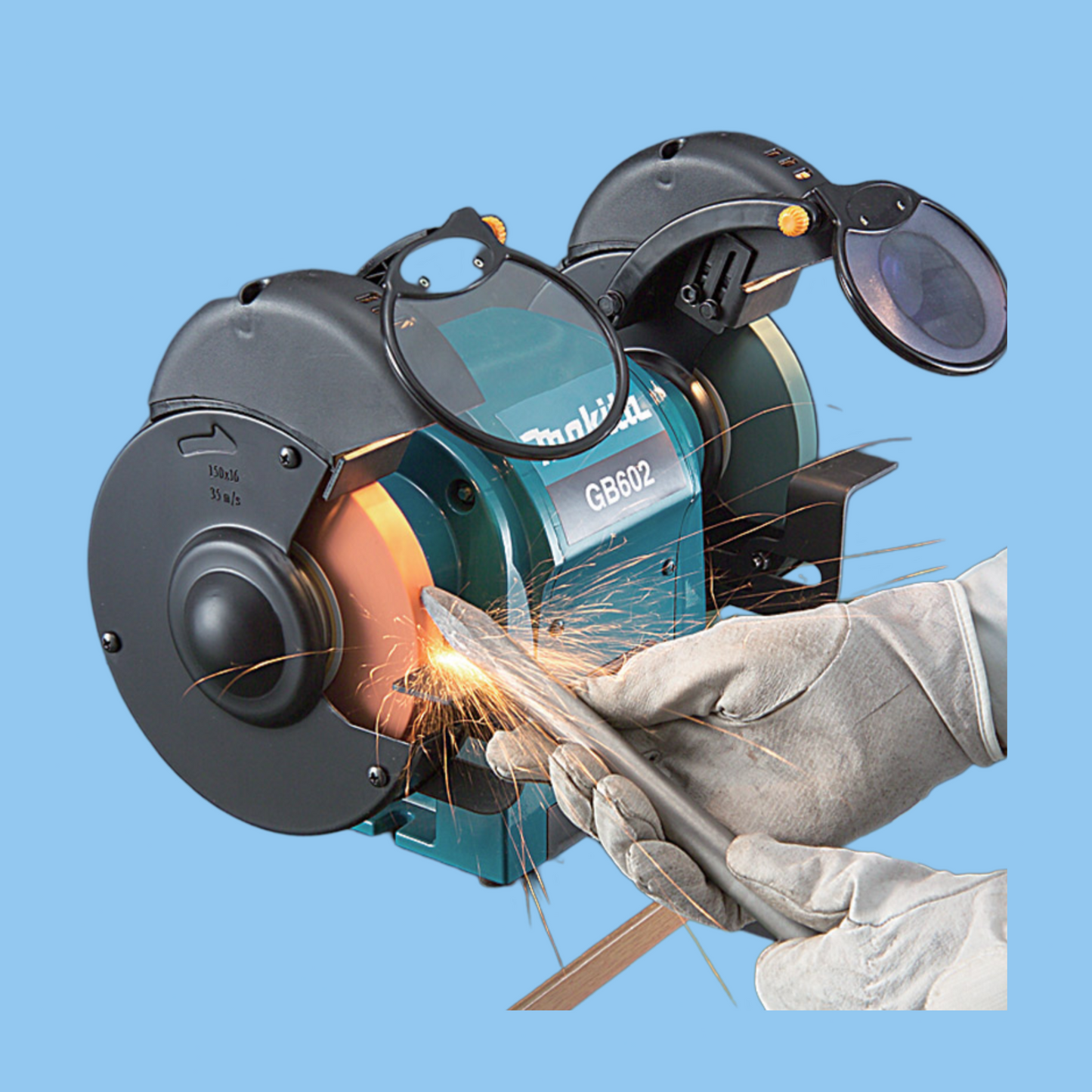 Makita GB0602 250 W Bench Grinder - Heena's Haven