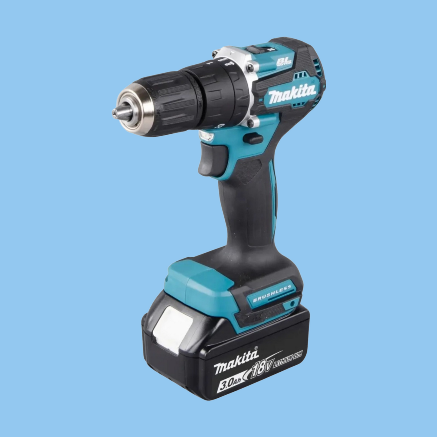 Makita Cordless Hammer Driver Drill W/Battery & Charger, DHP487RF1J - Heena's Haven