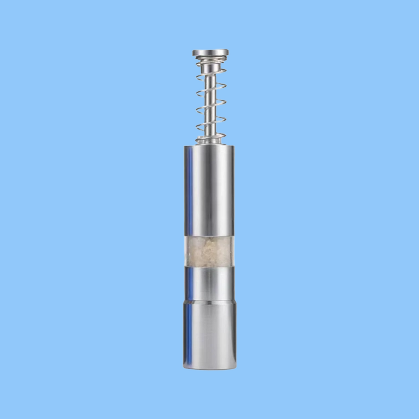 Heena's Haven Stainless Steel Pepper Mill 15 cm x 2.5 cm