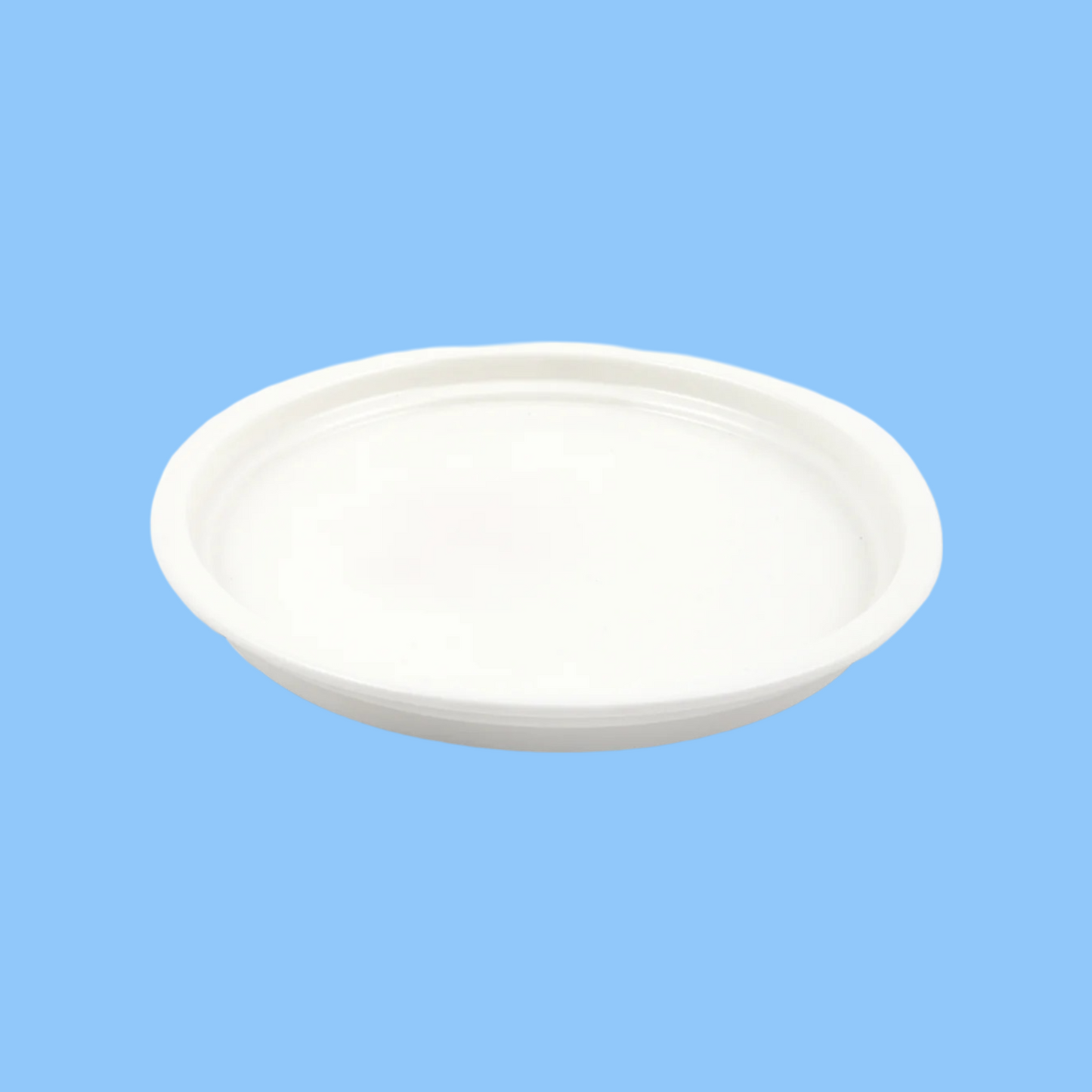 Heena's Haven Ivory Porcelain Rim Stackable Plate 9