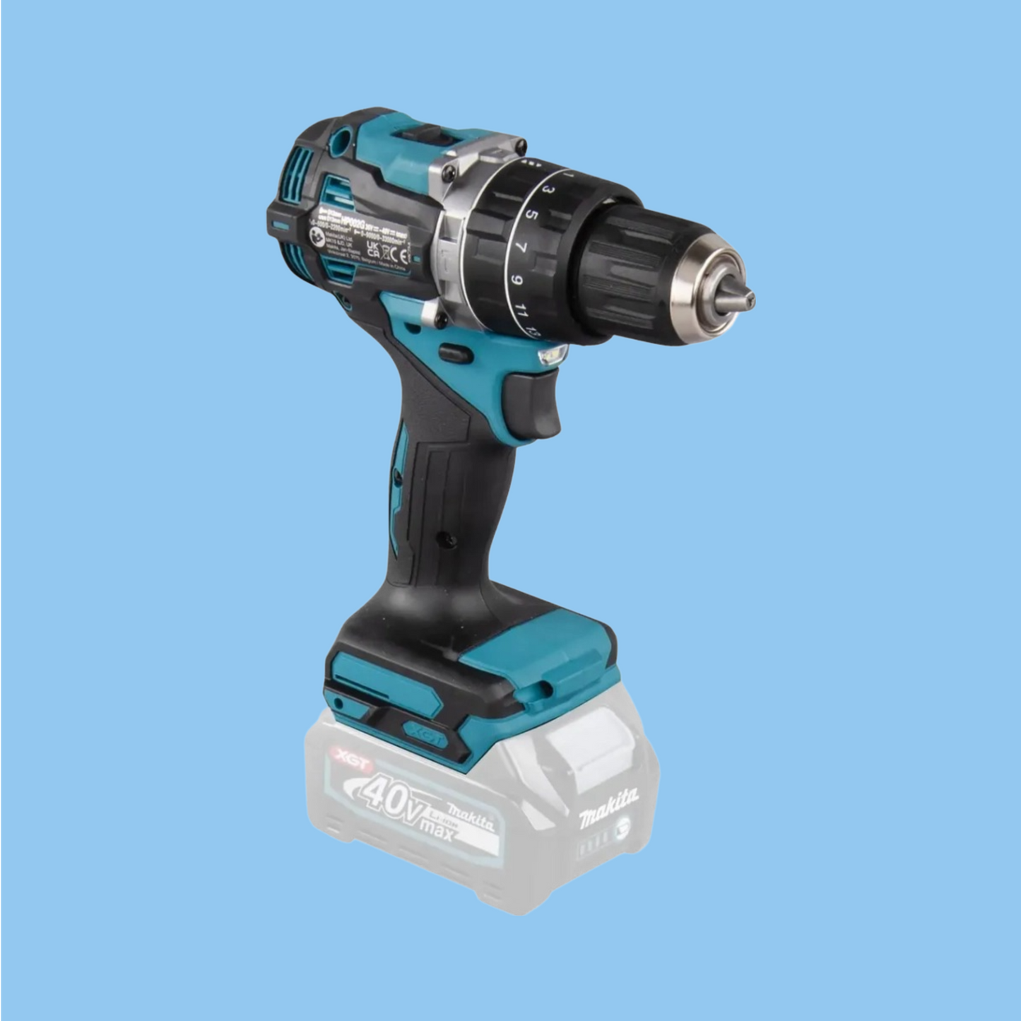 Makita Cordless Hammer Drill Driver XGT, HP002GZ - Heena's Haven