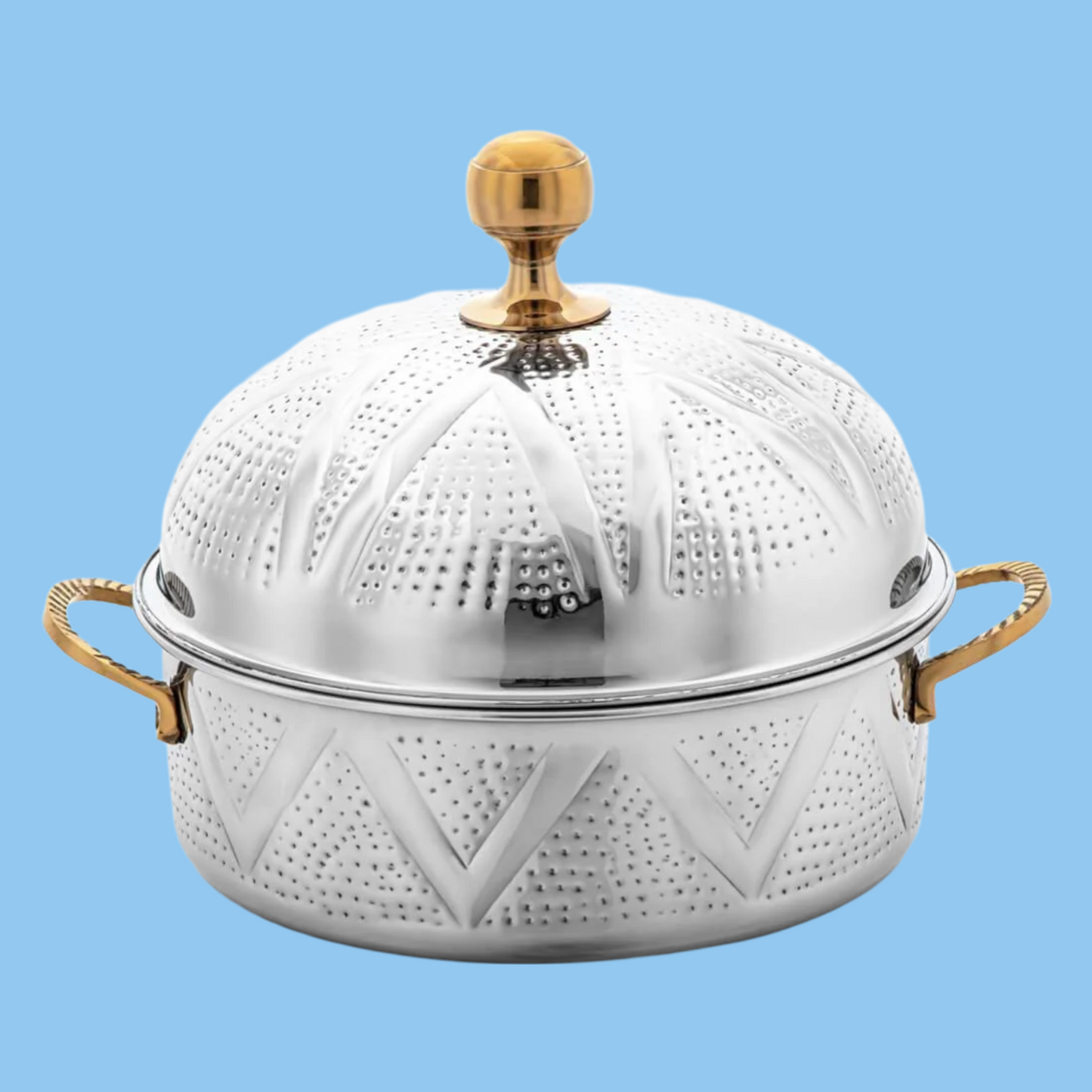 Heena's Haven Stainless Steel Hot Pot - Dome Hot Pot