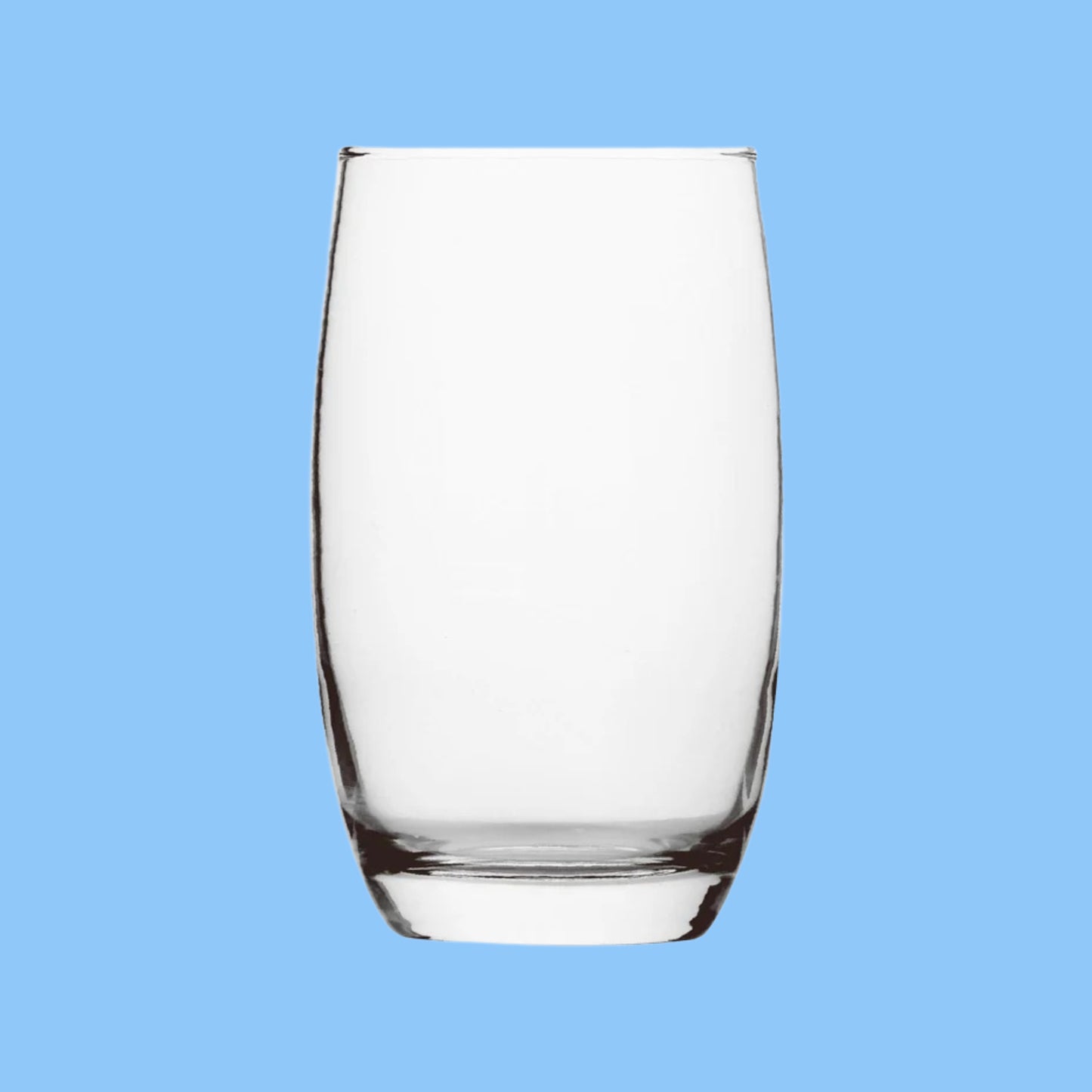 Heena's Haven 6 Pieces Glass Tumbler 390 ml Set