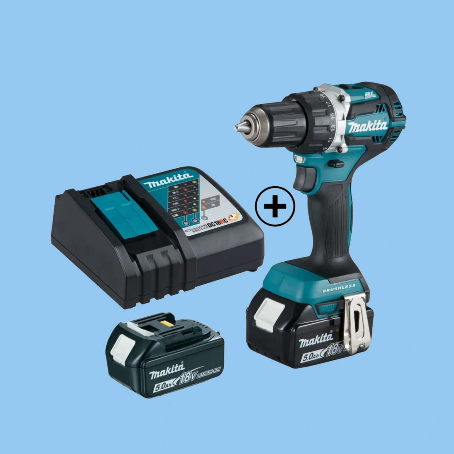 Makita Cordless Drill Driver DDF484RTJ - Heena's Haven