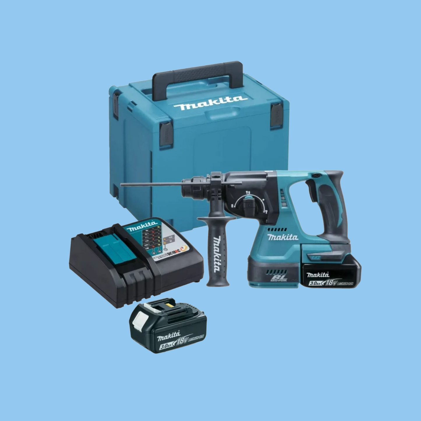 Makita Cordless Rotary Hammer DHR242RFJ - Heena's Haven