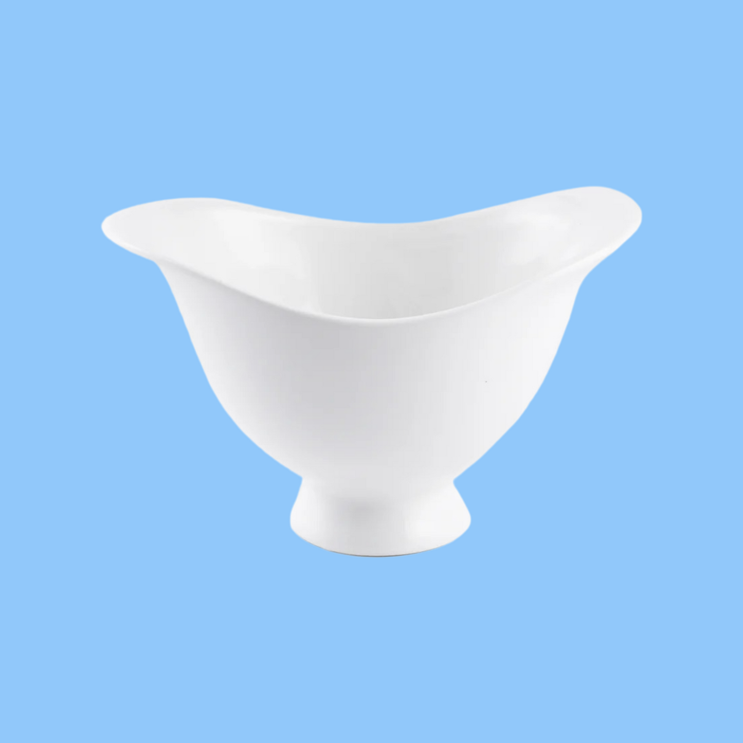 Heena's Haven Ivory Porcelain Arrow Soup Bowl