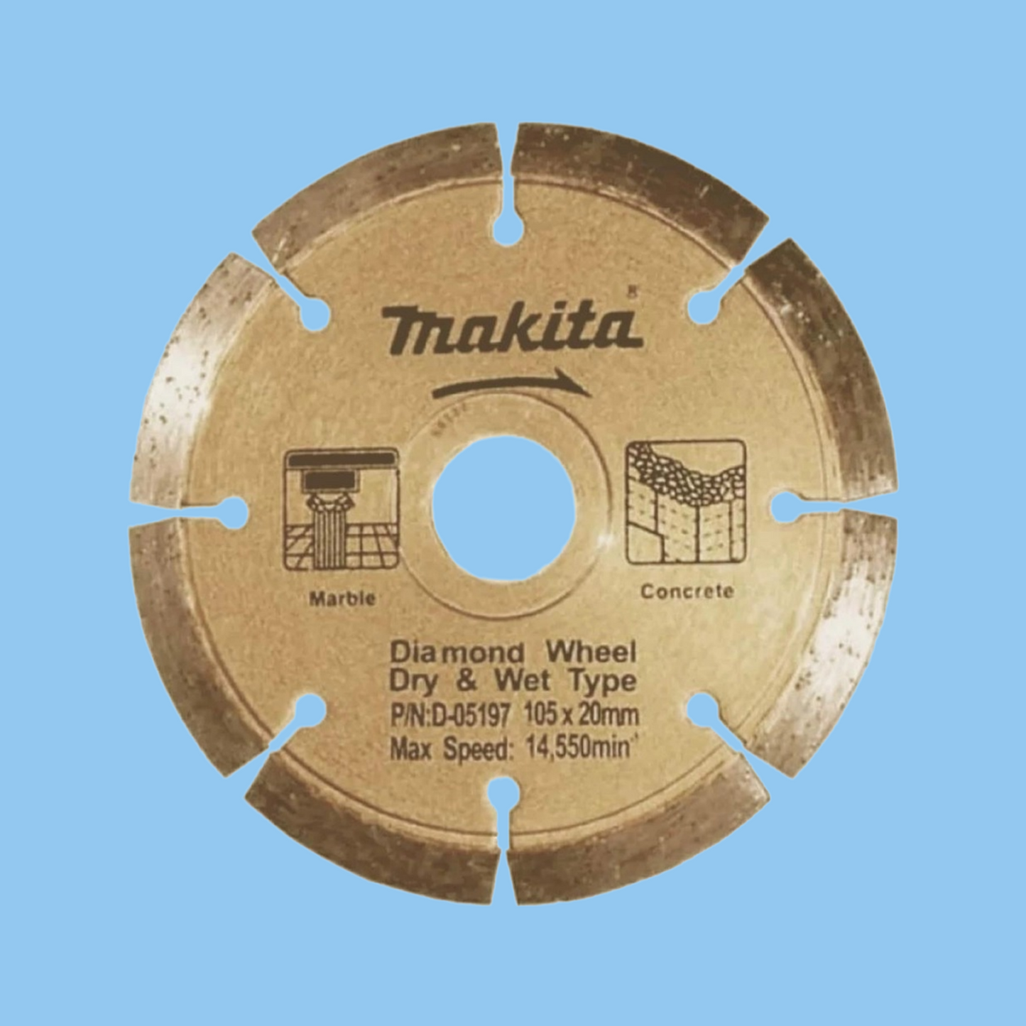 Makita MT Cutter Masonry & Wood Blades Combo, M0400BC - Heena's Haven