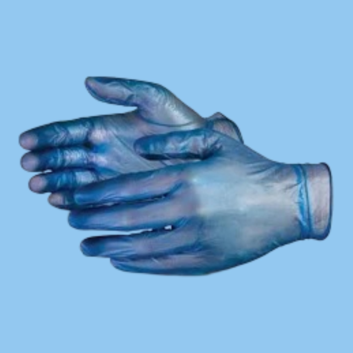 Vinyl Gloves Blue – Industrial Disposable Gloves Wholesale UAE