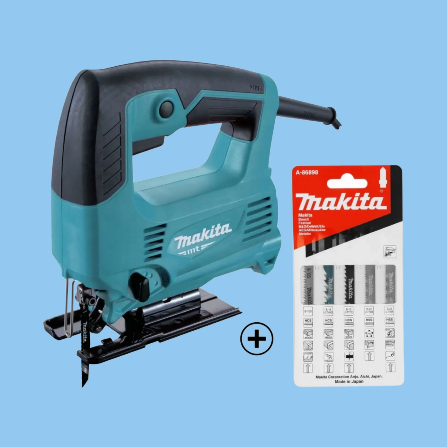 Makita Corded Top Handle Jigsaw, M4301B (450 W) - Heena's Haven