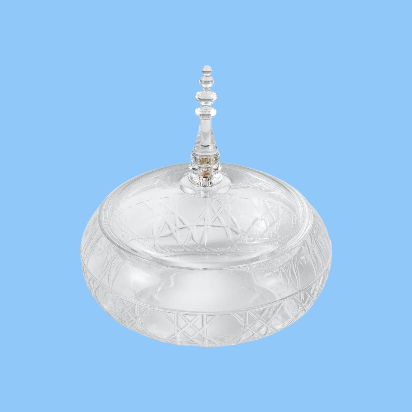 Heena's Haven Classic Round Acrylic Date Bowl Set