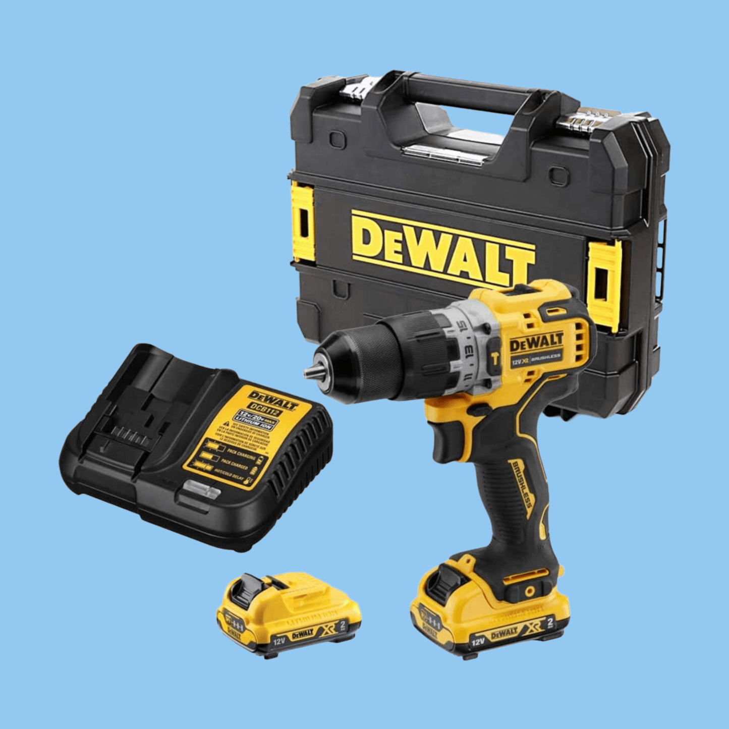 DeWalt 12V Hammer Compact Cordless 2 x 2AH batteries & Charger - Heena's Haven