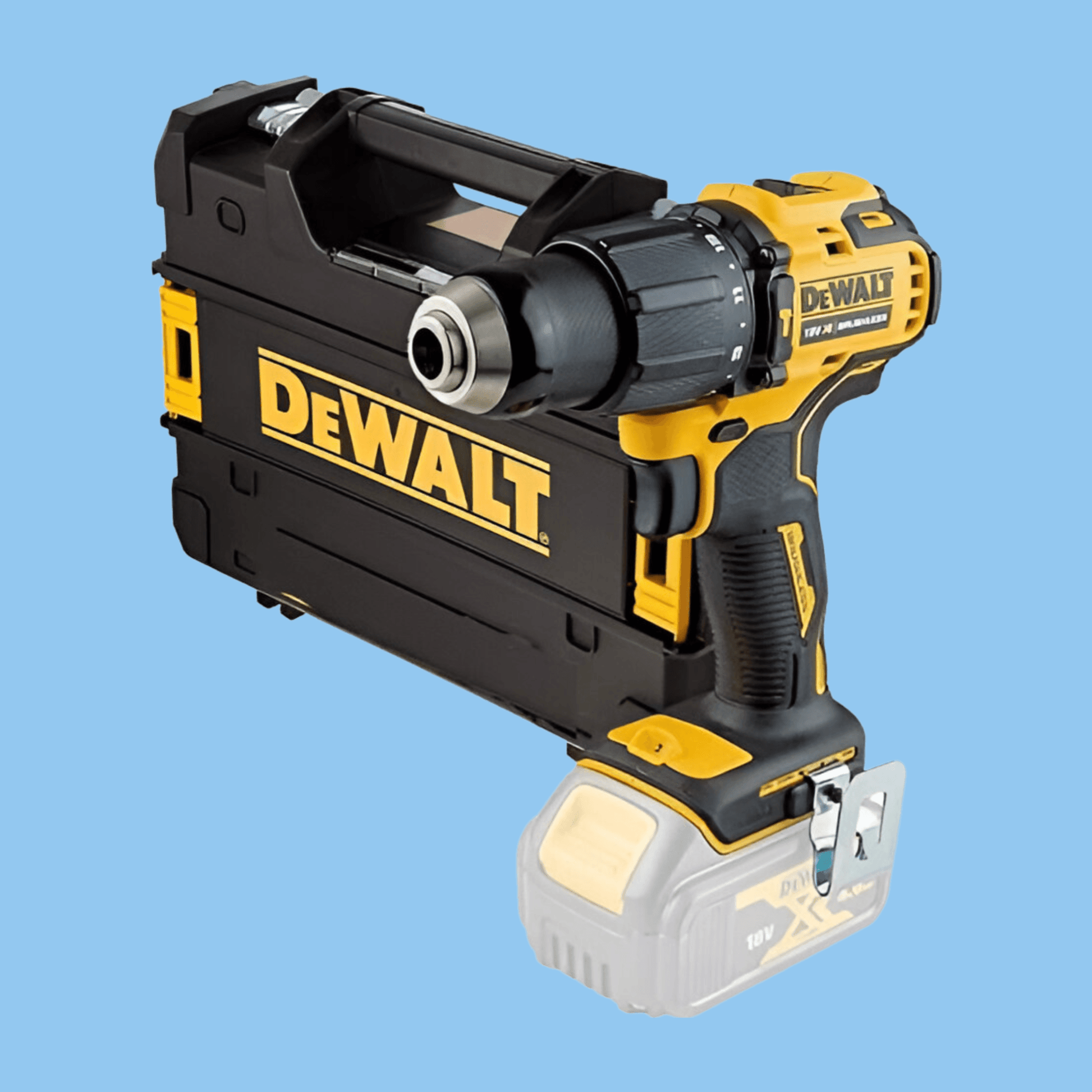 DeWalt 18V Hammer Compact Cordless - 2 X 1.5AH Battery + Charger In TStak - Heena's Haven