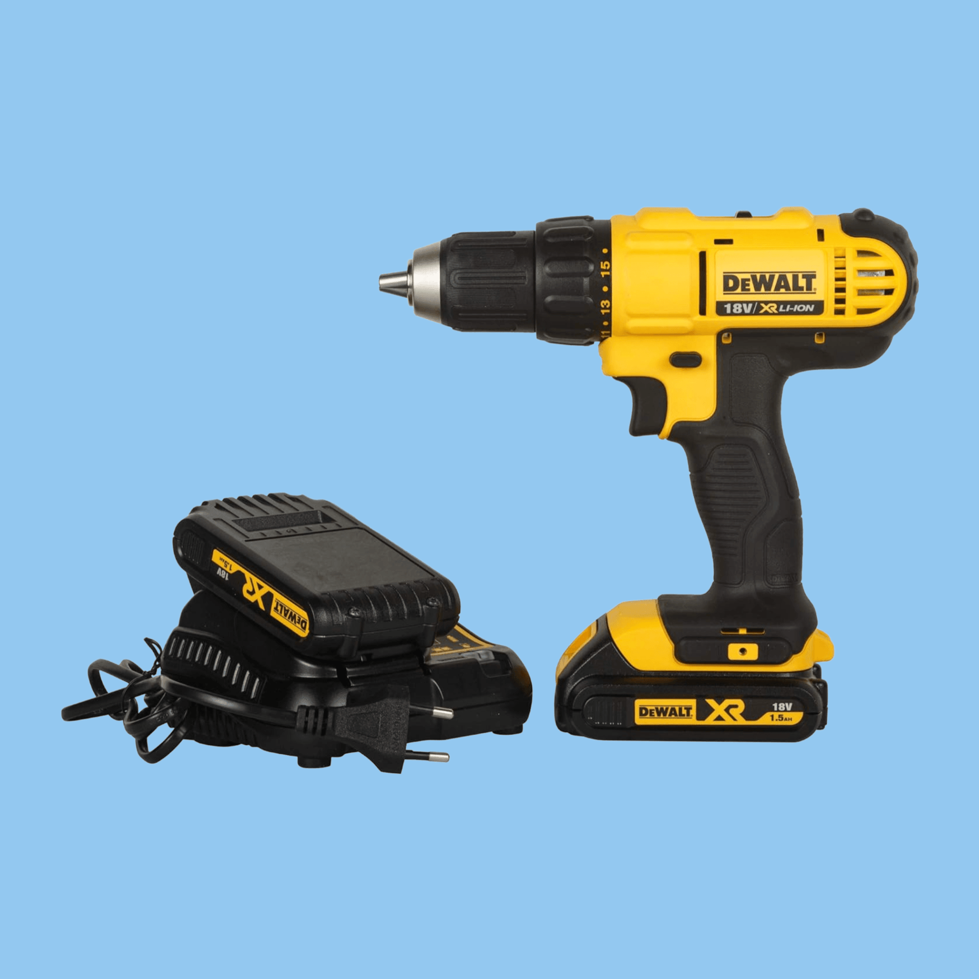 DeWalt 18V XR Brushless Compact Drill Driver (2 X 1.5 Ah) - Heena's Haven