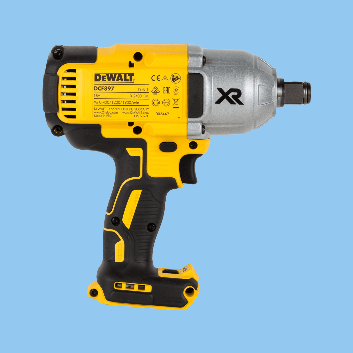 DeWalt DCF897NT-XJ 18V XR Brushless High Torque 3/4" Impact Wrench (Bare Unit)