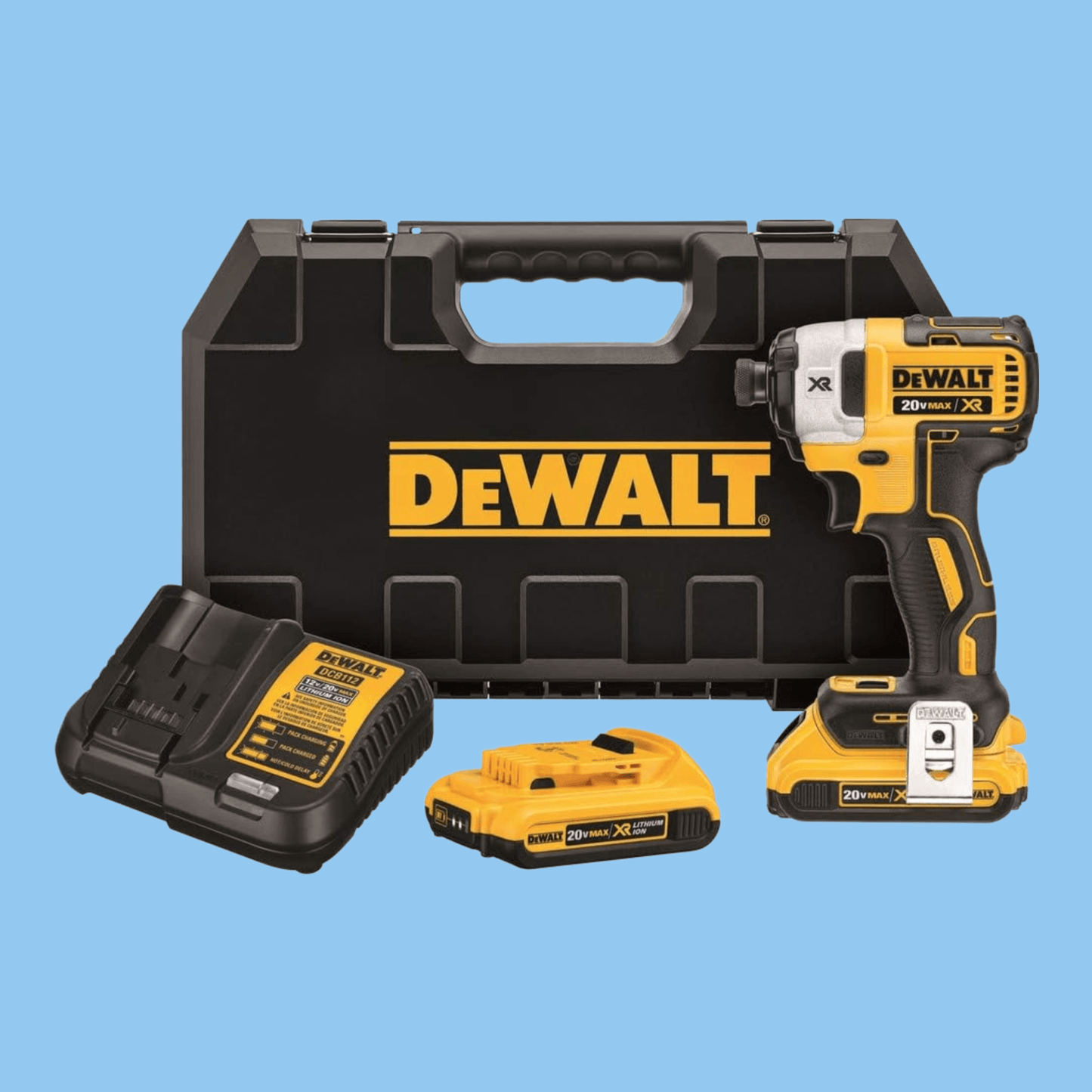 DeWalt DCF887P2-GB 18V XR 2nd Gen Brushless Impact Driver with 5Ah Battery in Kit box - Heena's Haven