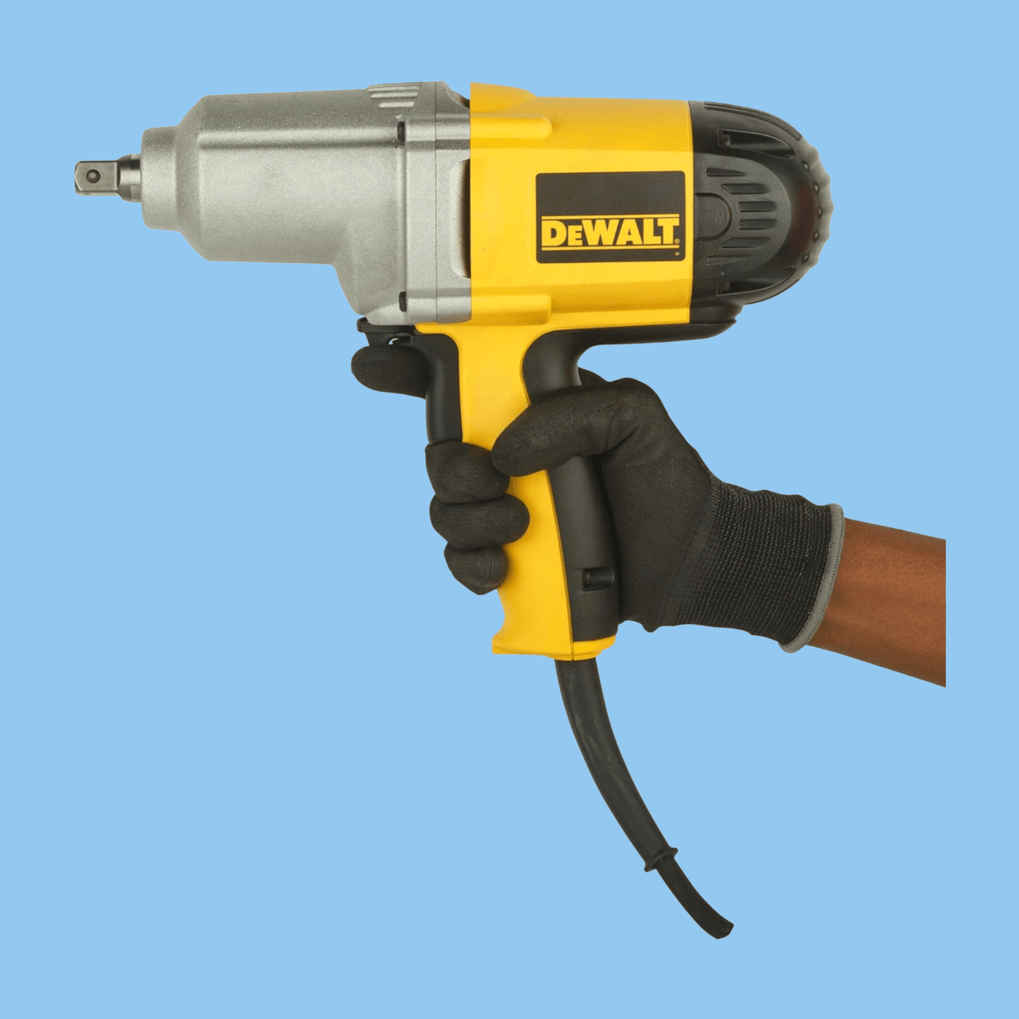 Side view of the DeWalt DW292-GB Impact Wrench.