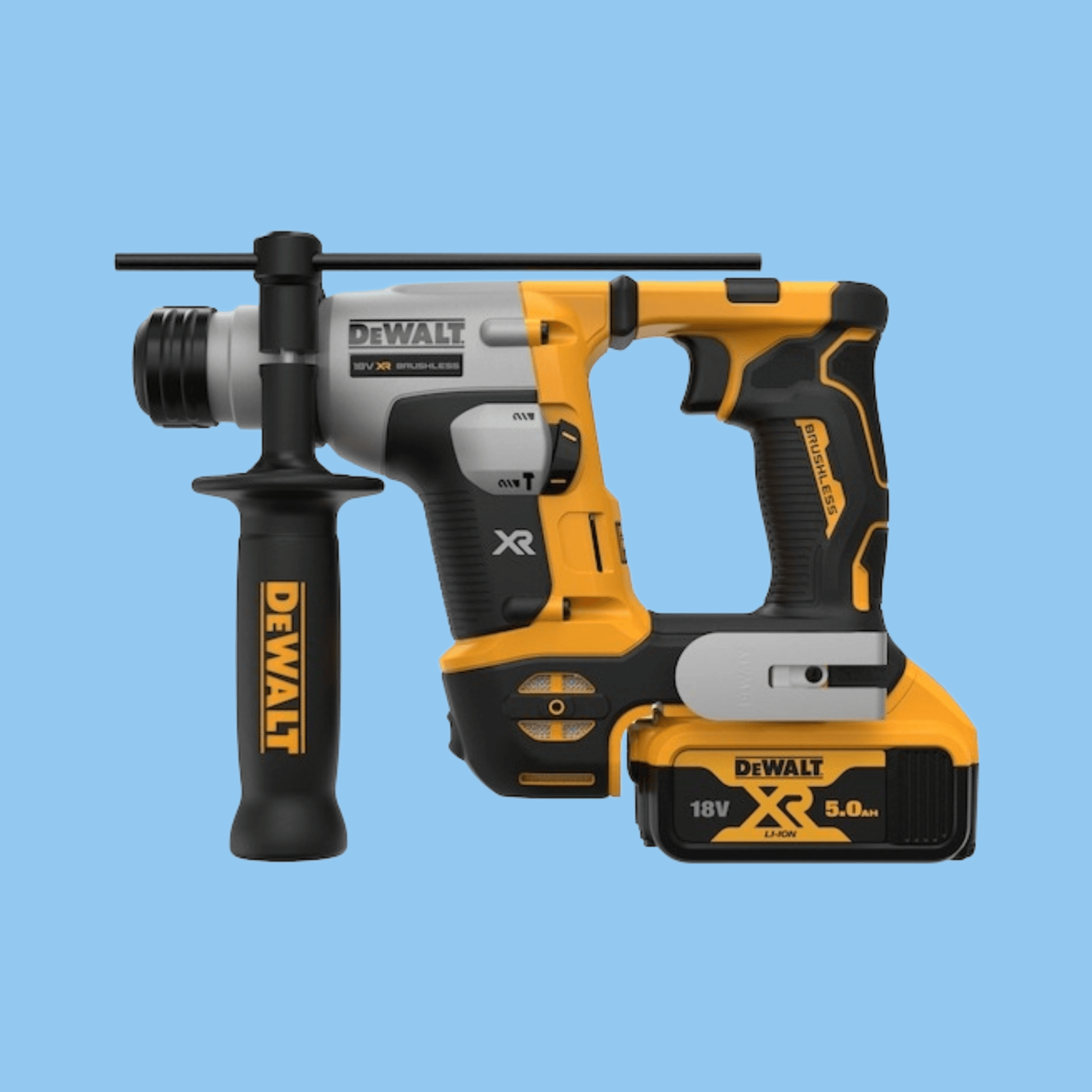 DeWalt DCH172D2-GB 18V XR 2 Ah Ultra Compact SDS-Plus Hammer - Heena's Haven