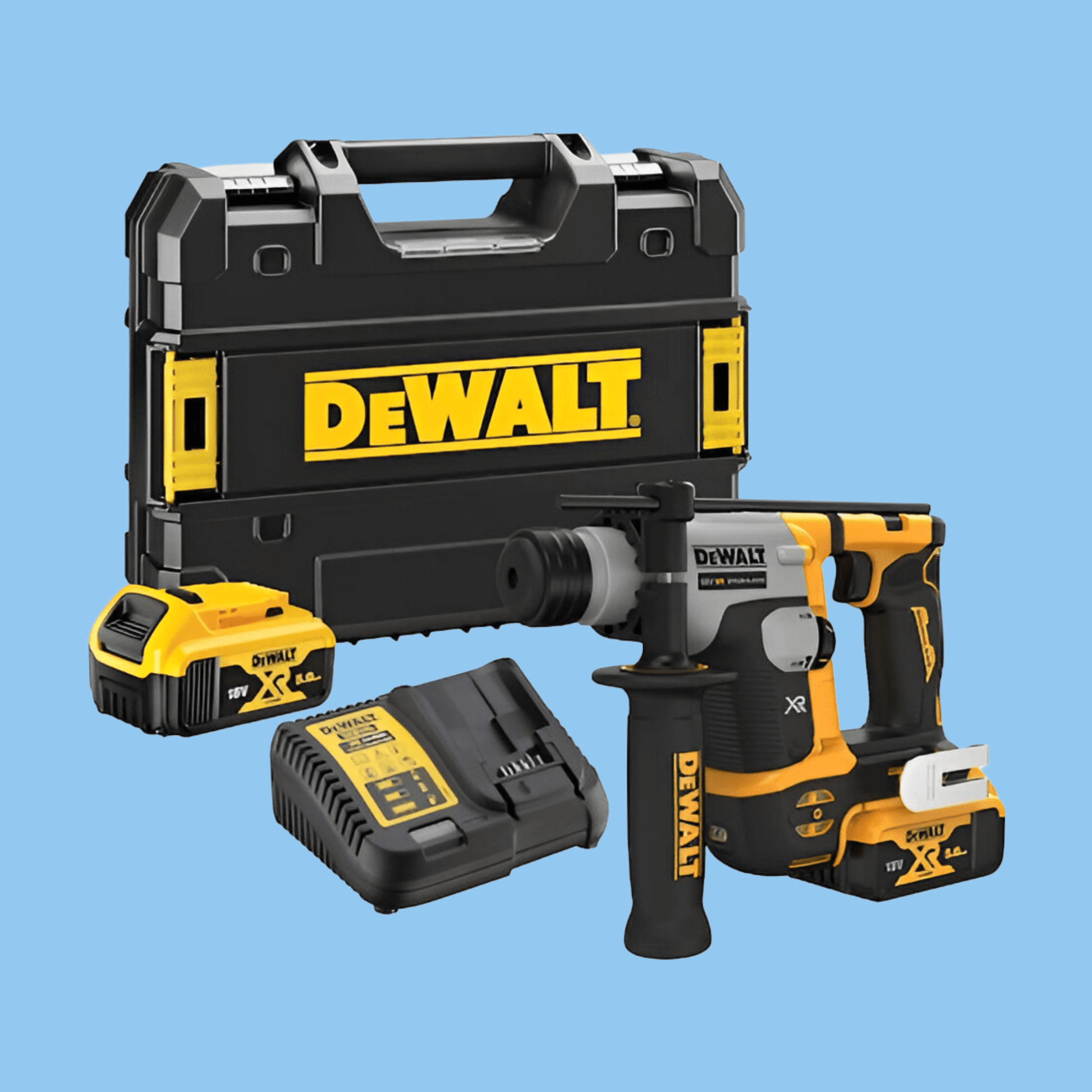 DeWalt DCH172D2-GB 18V XR 2 Ah Ultra Compact SDS-Plus Hammer - Heena's Haven