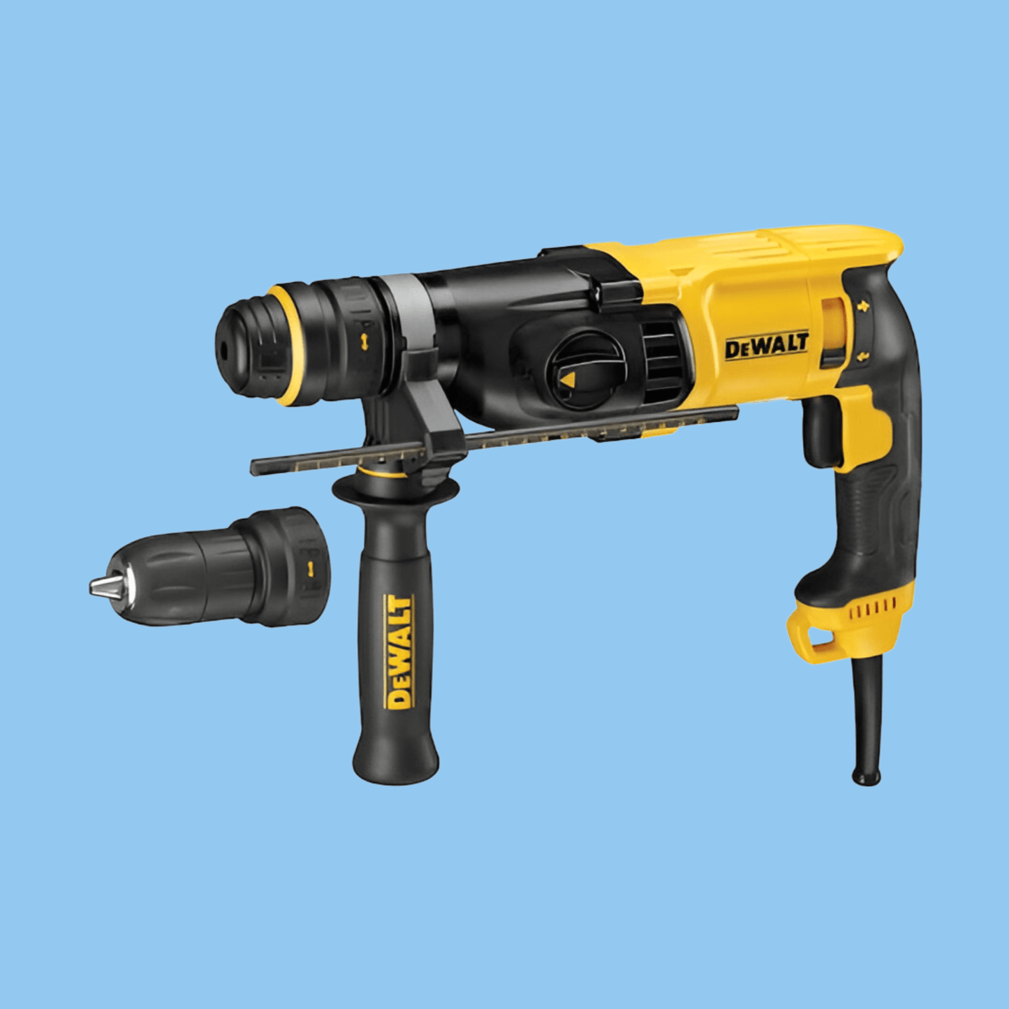 DeWalt D25134K-B5 26mm 3 mode SDS-Plus Hammer with Quick Change Chuck - Heena's Haven