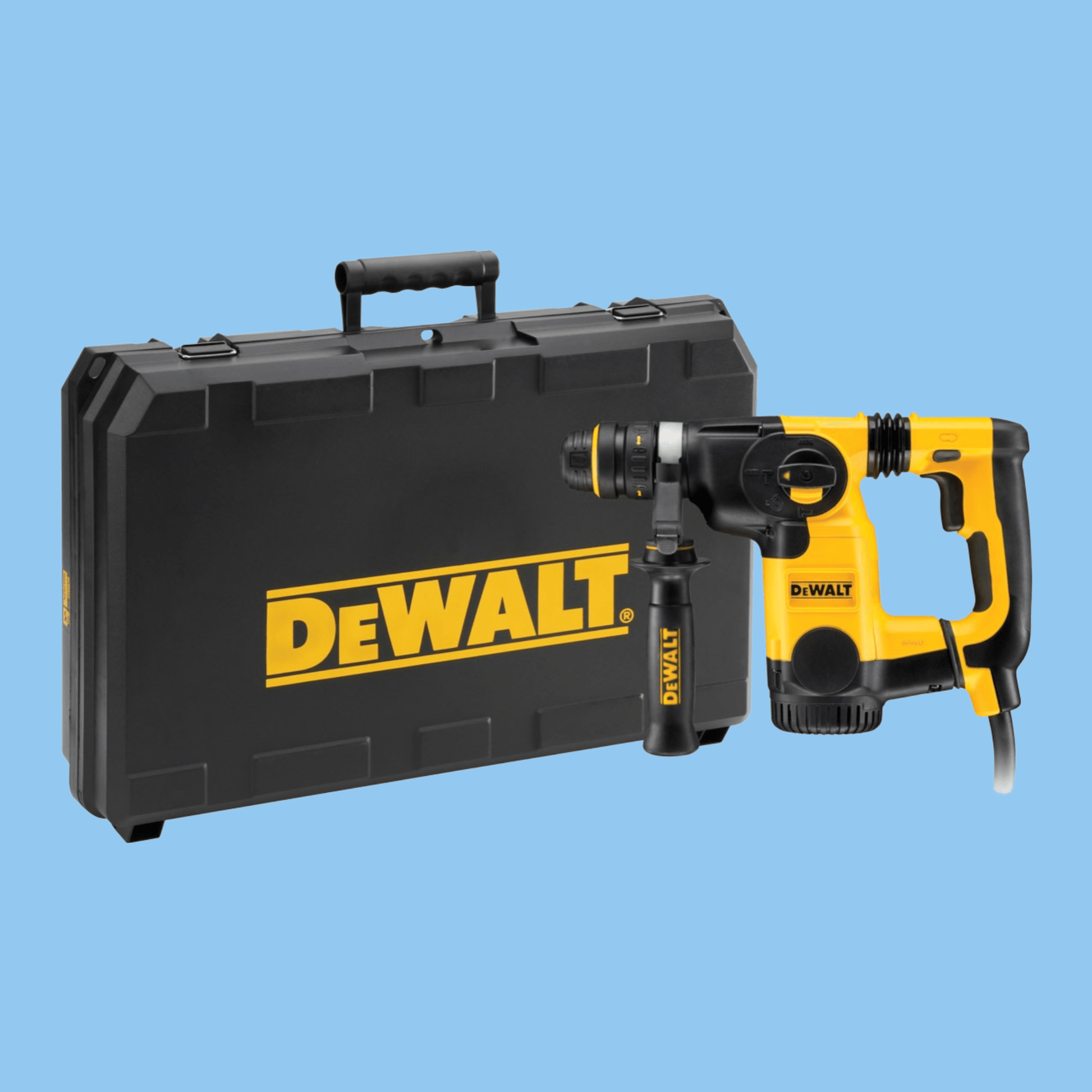 DeWalt D25324K-GB L Shape hammer with anti vib & QCC - Heena's Haven