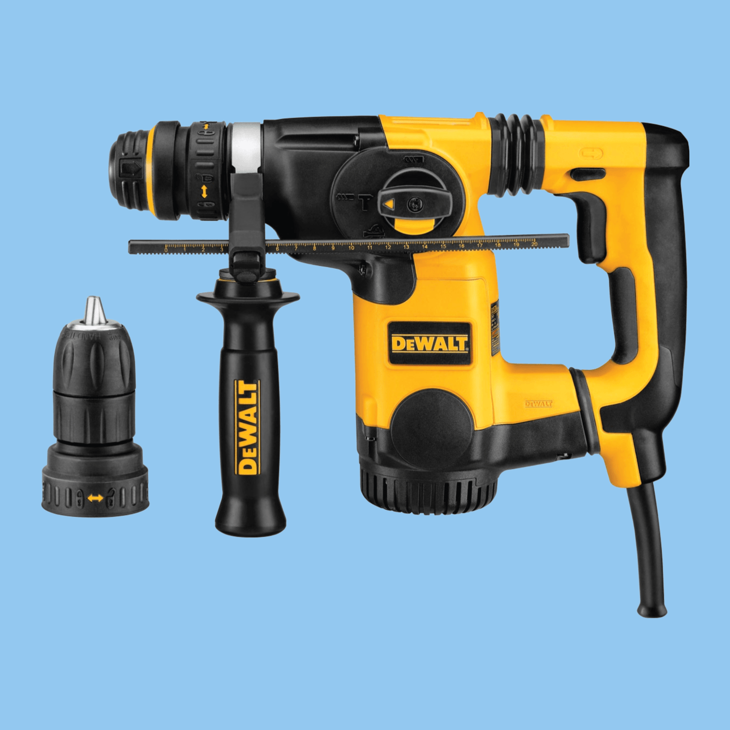 DeWalt D25324K-GB L Shape hammer with anti vib & QCC - Heena's Haven