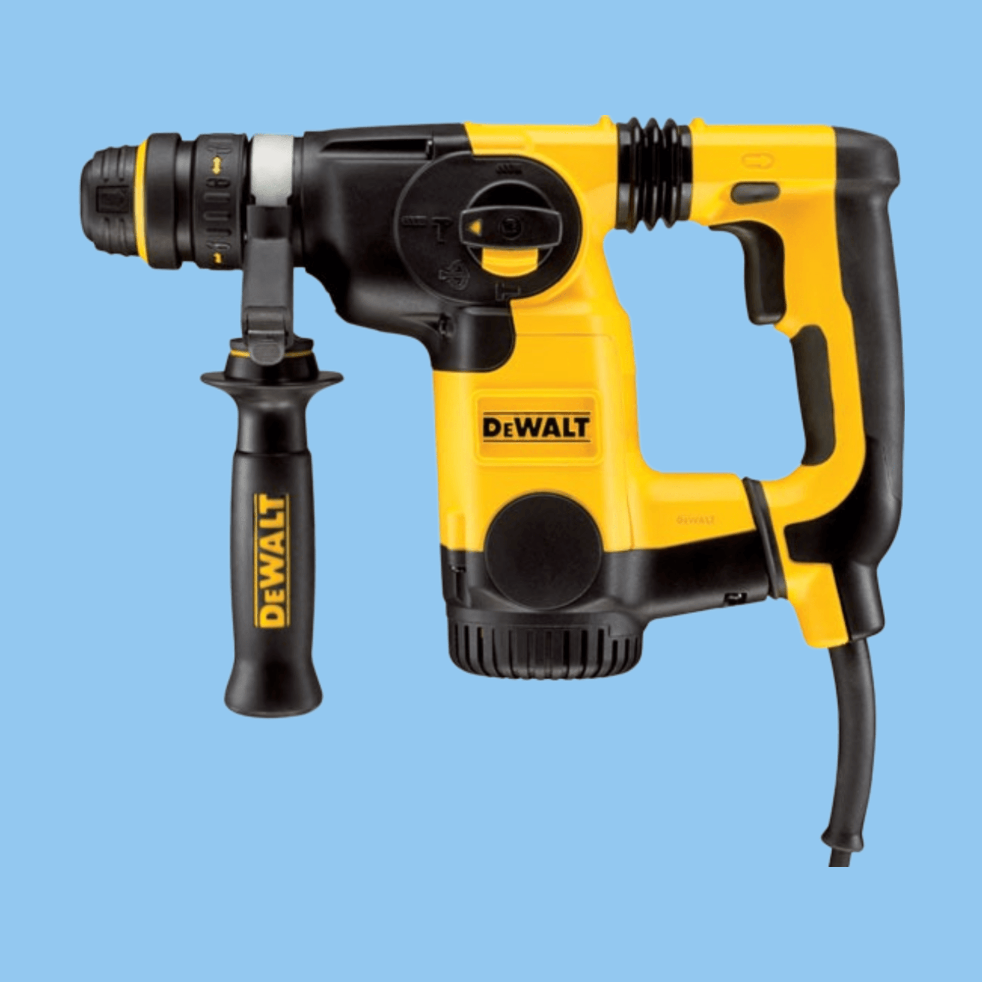 DeWalt D25324K-GB L Shape hammer with anti vib & QCC - Heena's Haven